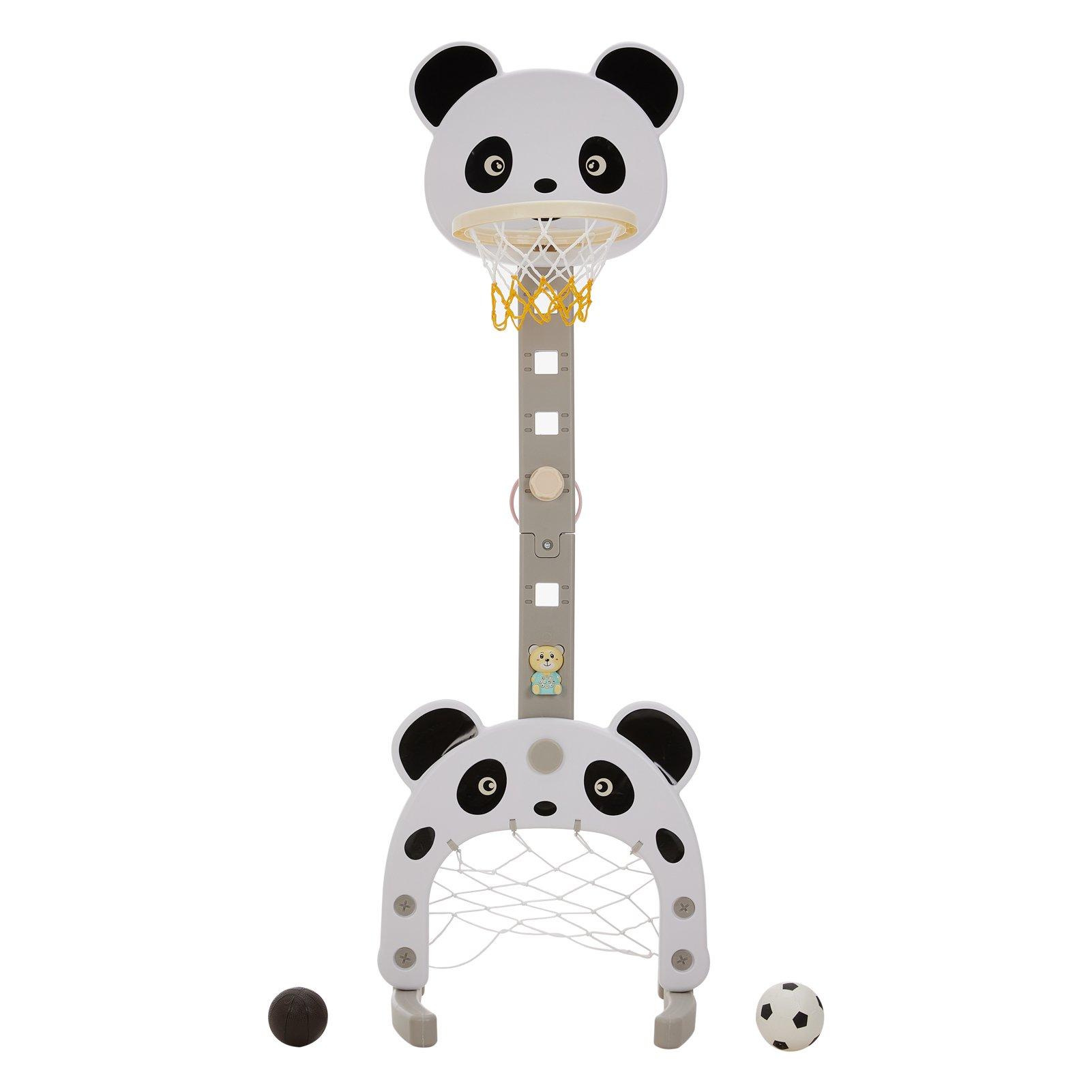 White - KIDKID - Panda Basketball Stand - 2
