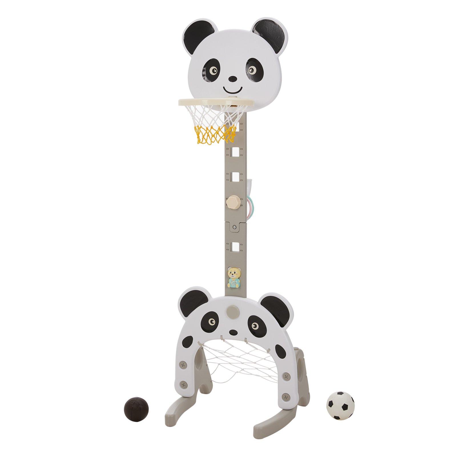 White - KIDKID - Panda Basketball Stand - 3