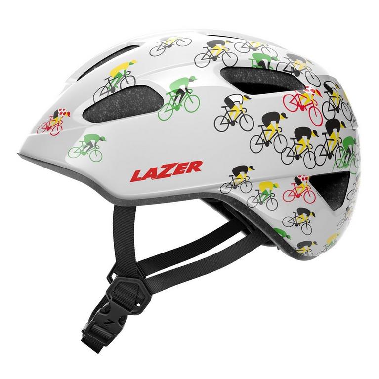 Blanc/Multi - Lazer Sport - Lazer Nutz KinetiCore Tour De France Helmet - 1