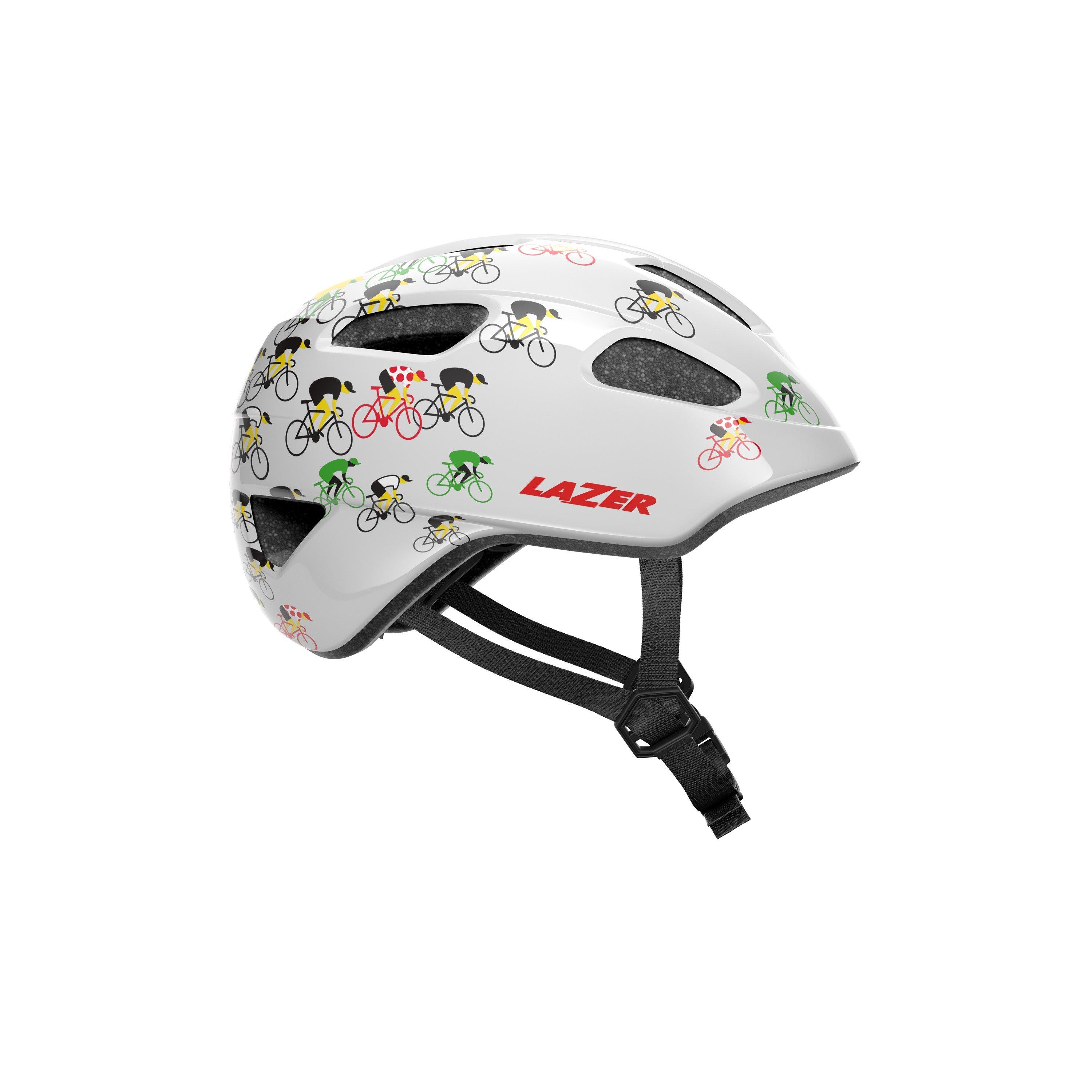 Weiß/Multi - Lazer Sport - Lazer Nutz KinetiCore Tour De France Kids Helmet - 2