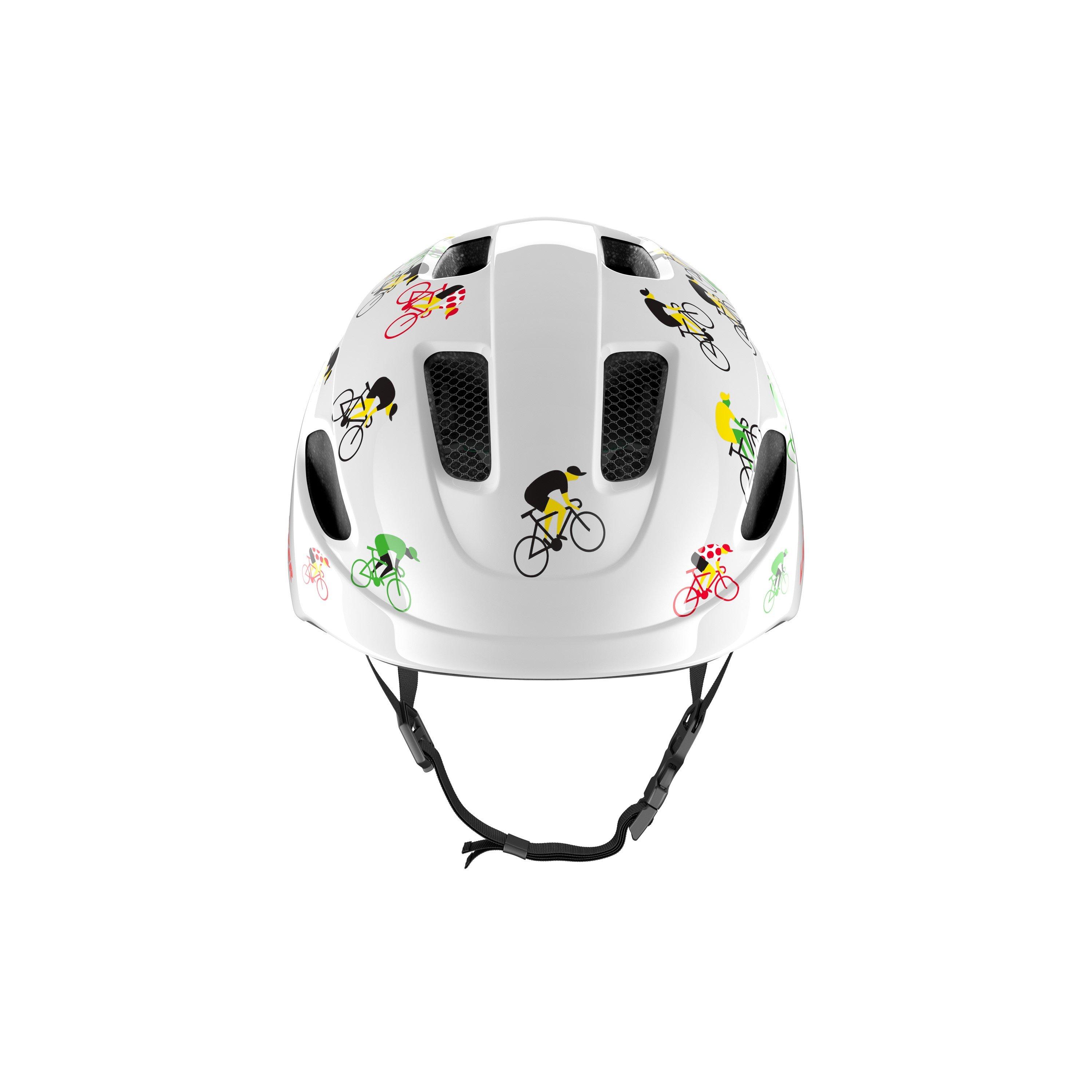 Weiß/Multi - Lazer Sport - Lazer Nutz KinetiCore Tour De France Kids Helmet - 4