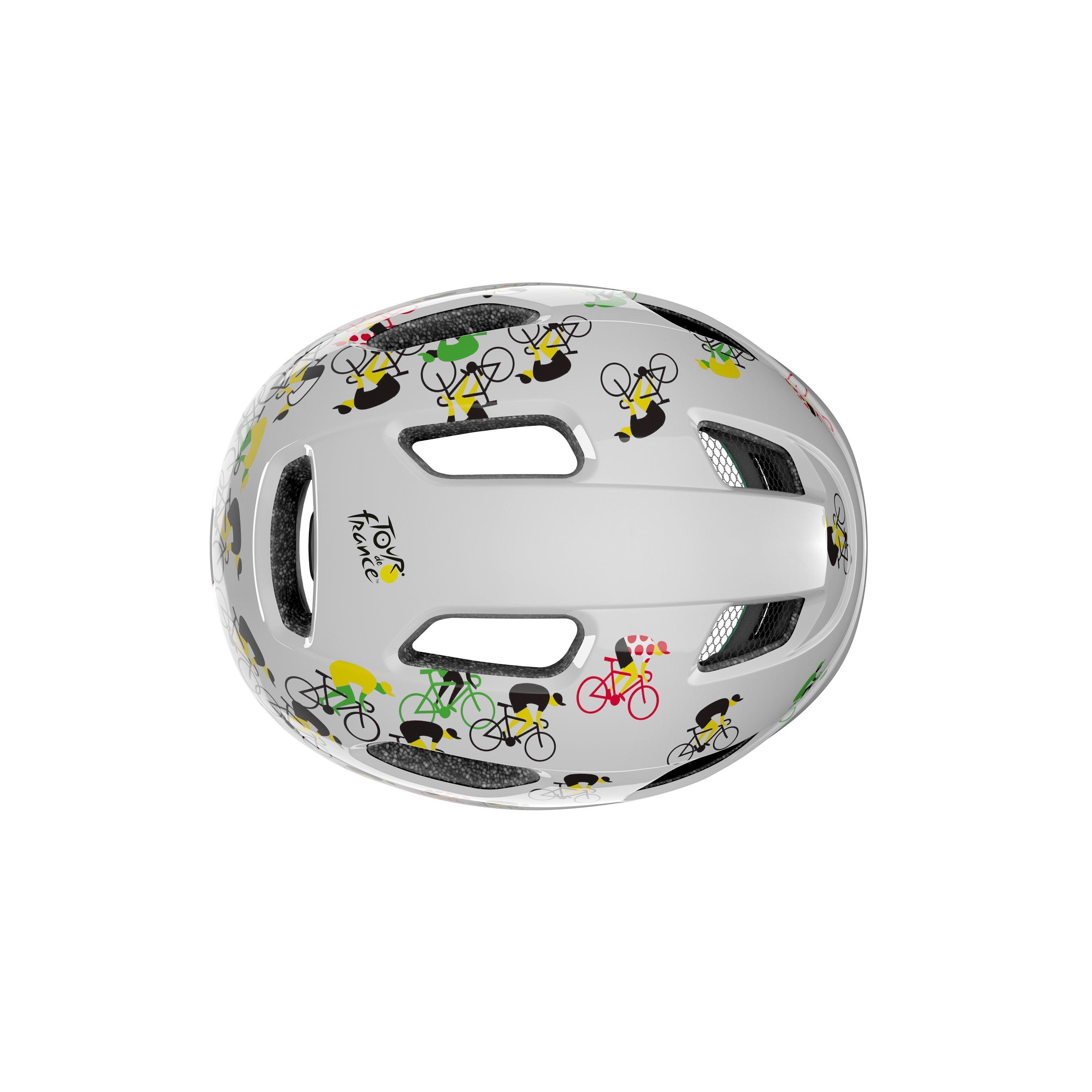 Weiß/Multi - Lazer Sport - Lazer Nutz KinetiCore Tour De France Kids Helmet - 5