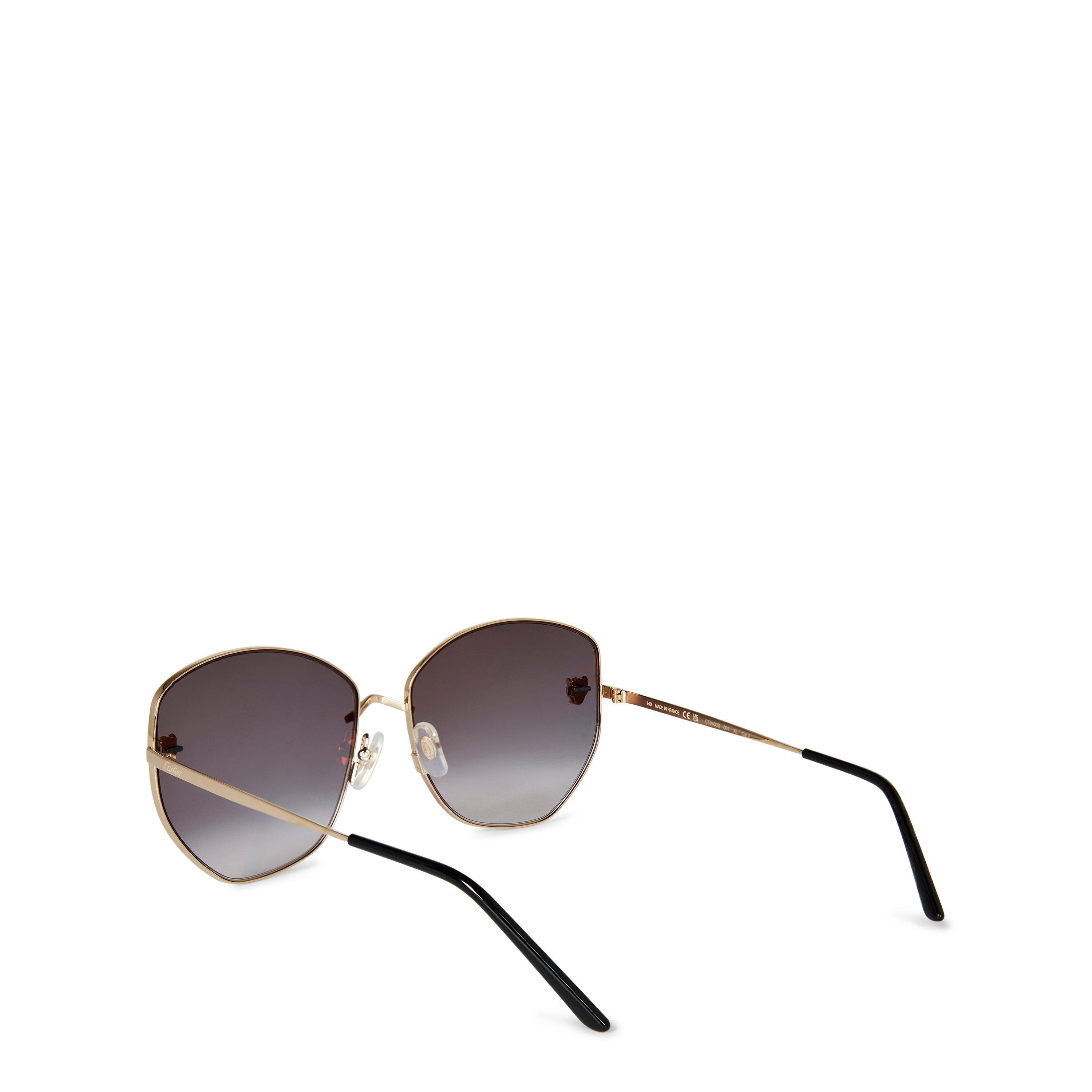 Gold/Grey - Cartier - Cartier Sunglasses Ct0400s - 4