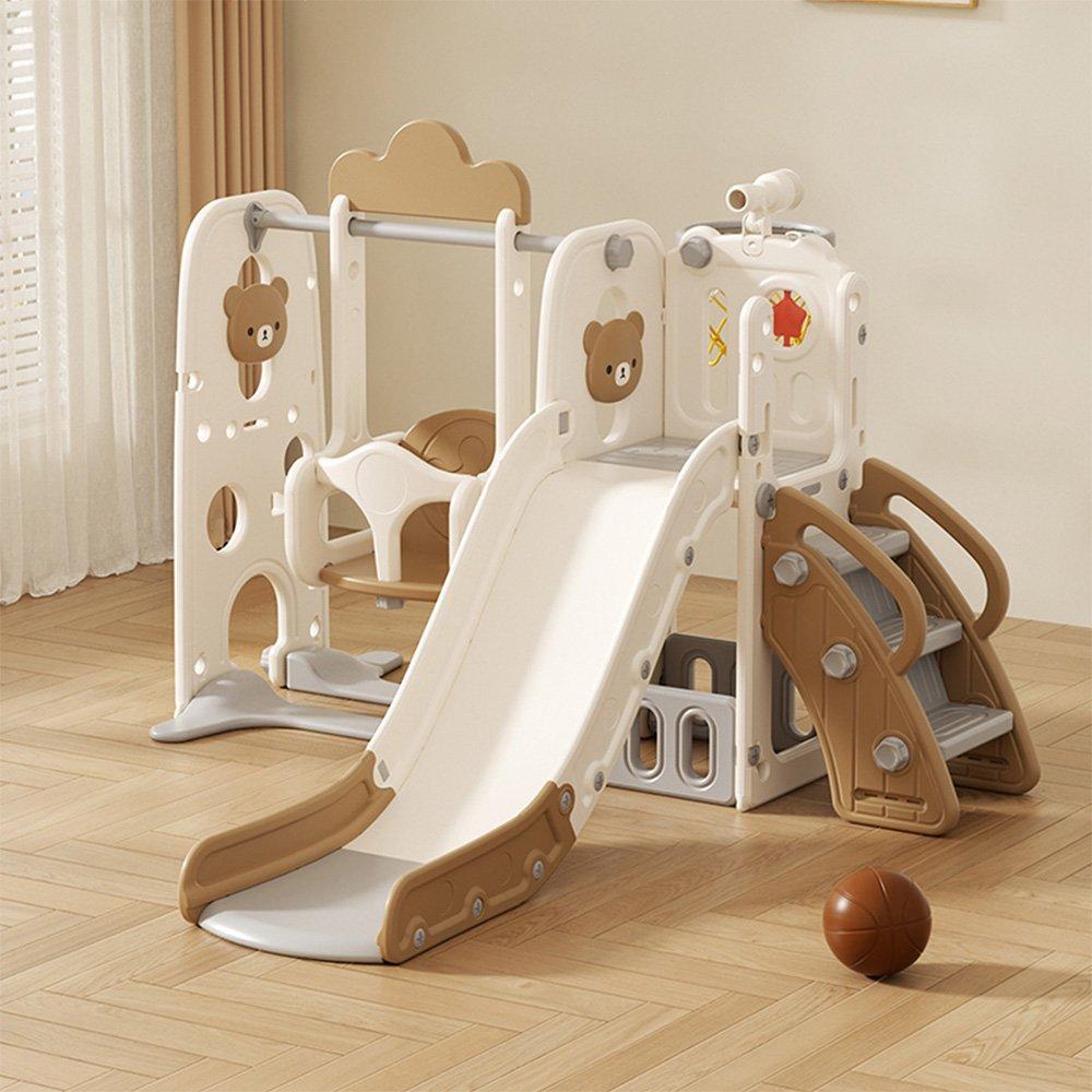 KIDKID Cartoon Bear Slide Playset