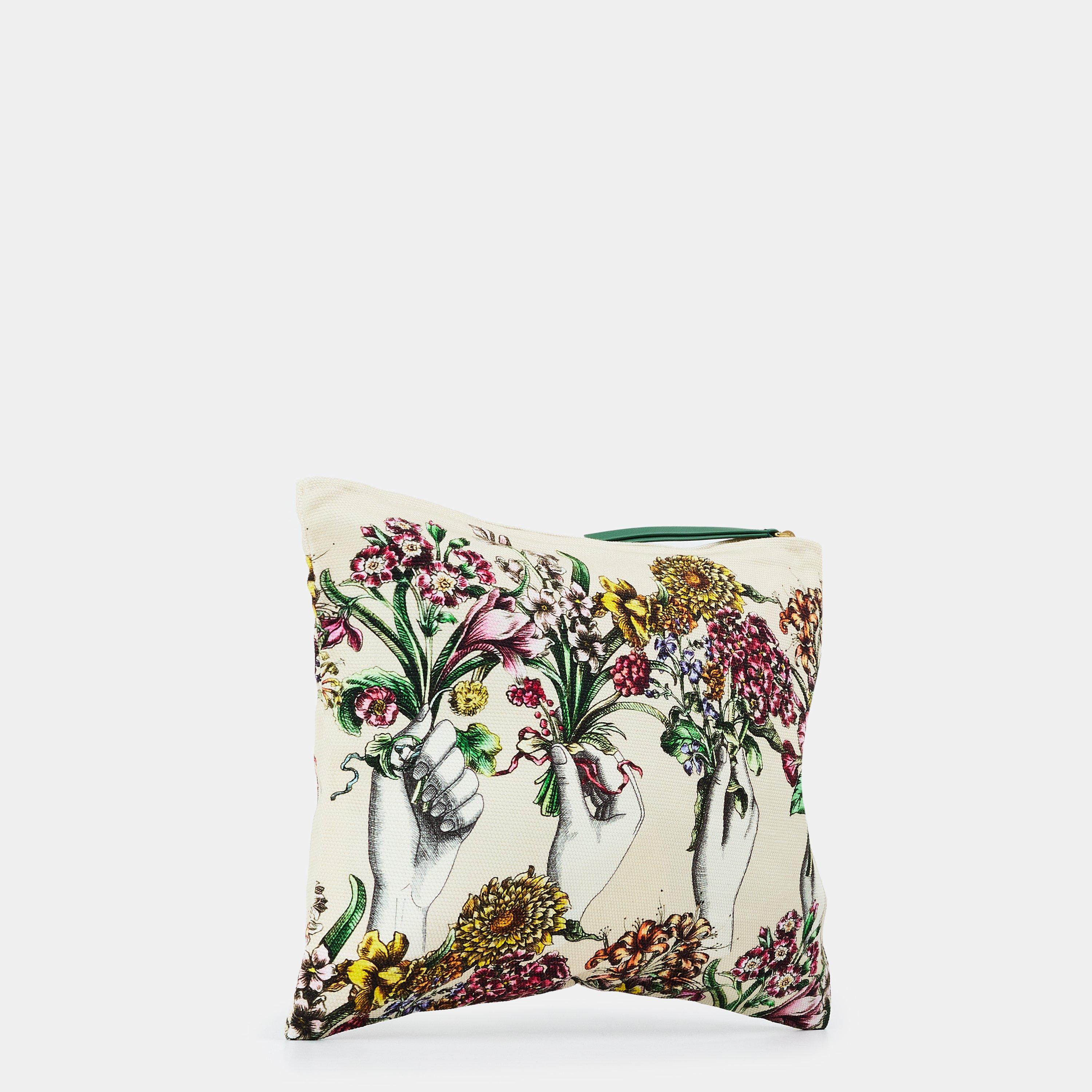 Beige Mltc/Vrd - Gucci - Designer Pouch - 2