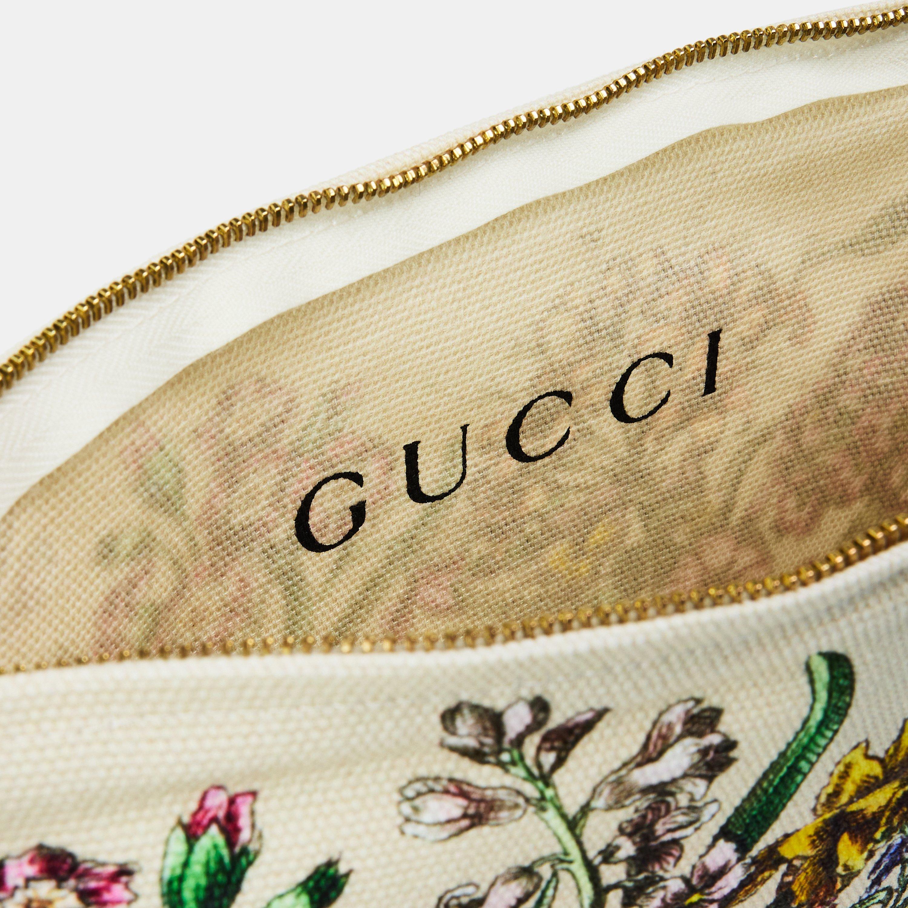 Beige Mltc/Vrd - Gucci - Designer Pouch - 4