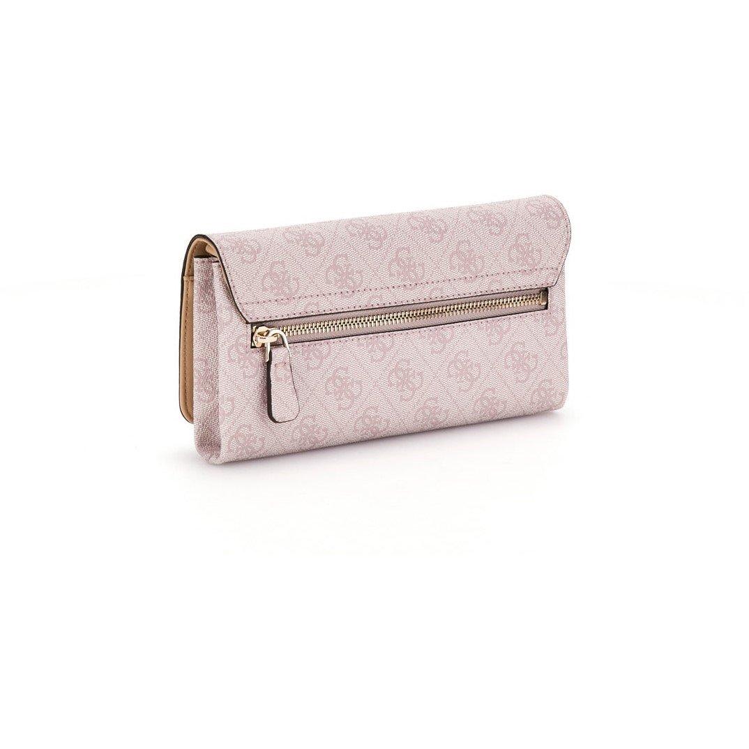 Orchid - Guess - Women's Noelle Logo Cross Body Bags - 4