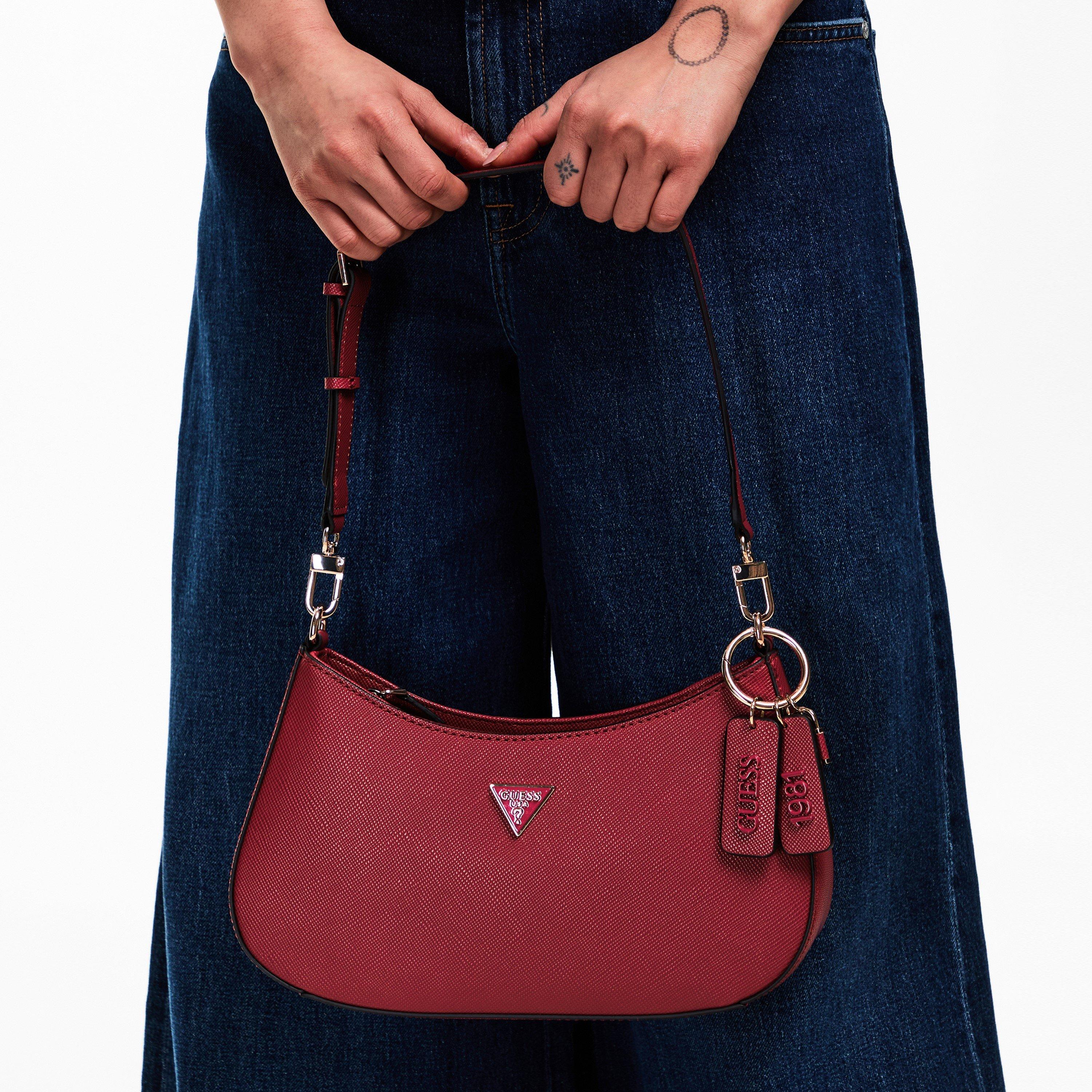 Carmine - Guess - Noelle Shoulder Bag Womens - 3