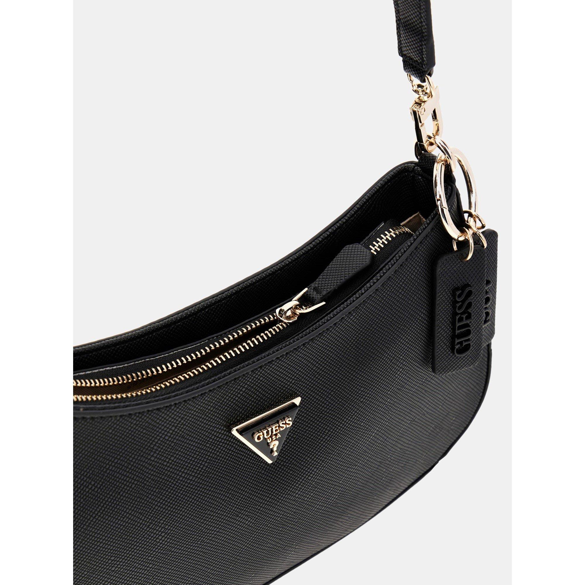 Schwarz - Guess - Noelle Shoulder Bag Womens - 5