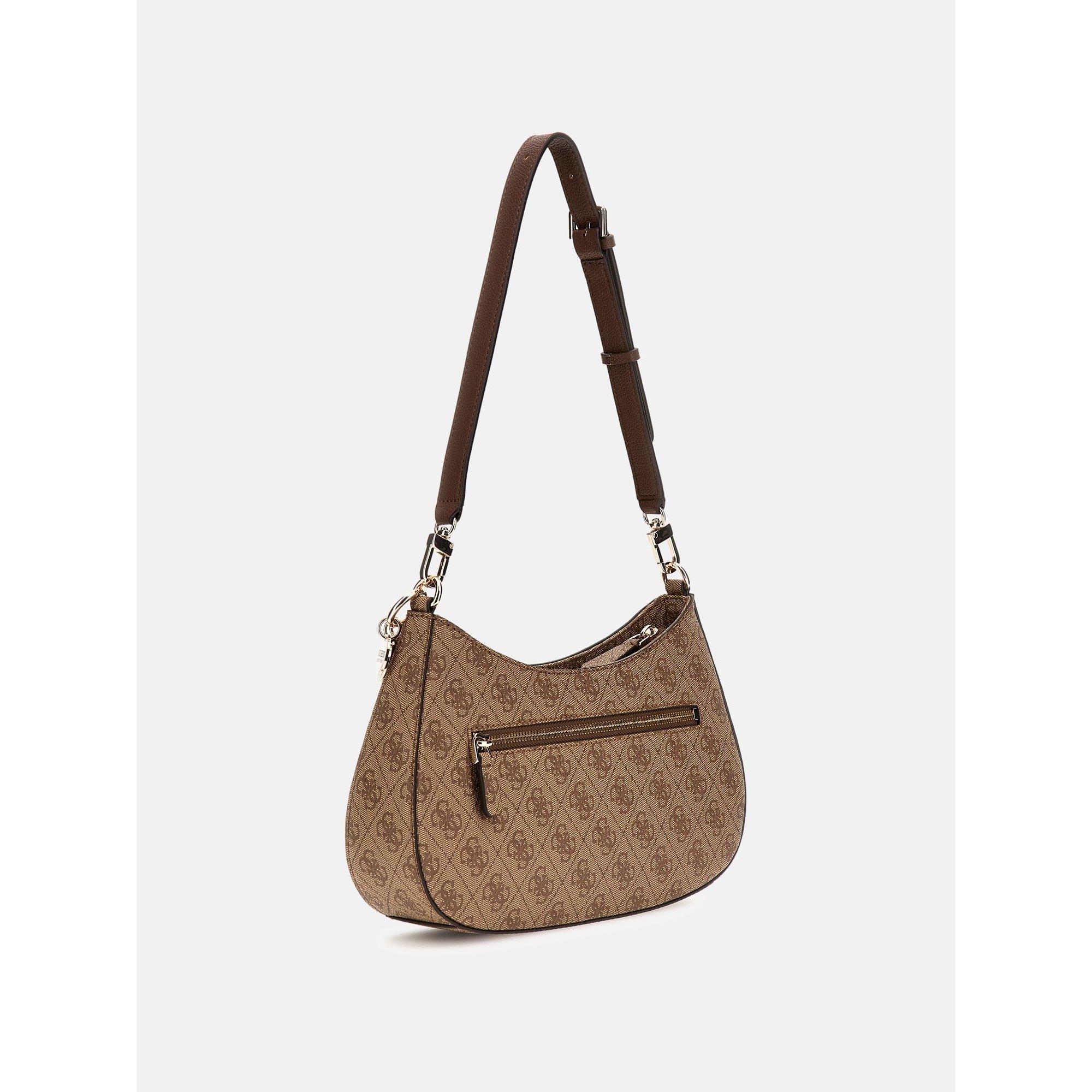 Latte - Guess - Noelle Shoulder Bag Womens - 2