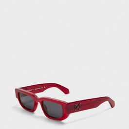 Off White Unisex Greeley Rectangle Style Sunglasses