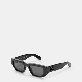 Off White Unisex Greeley Rectangle Style Sunglasses