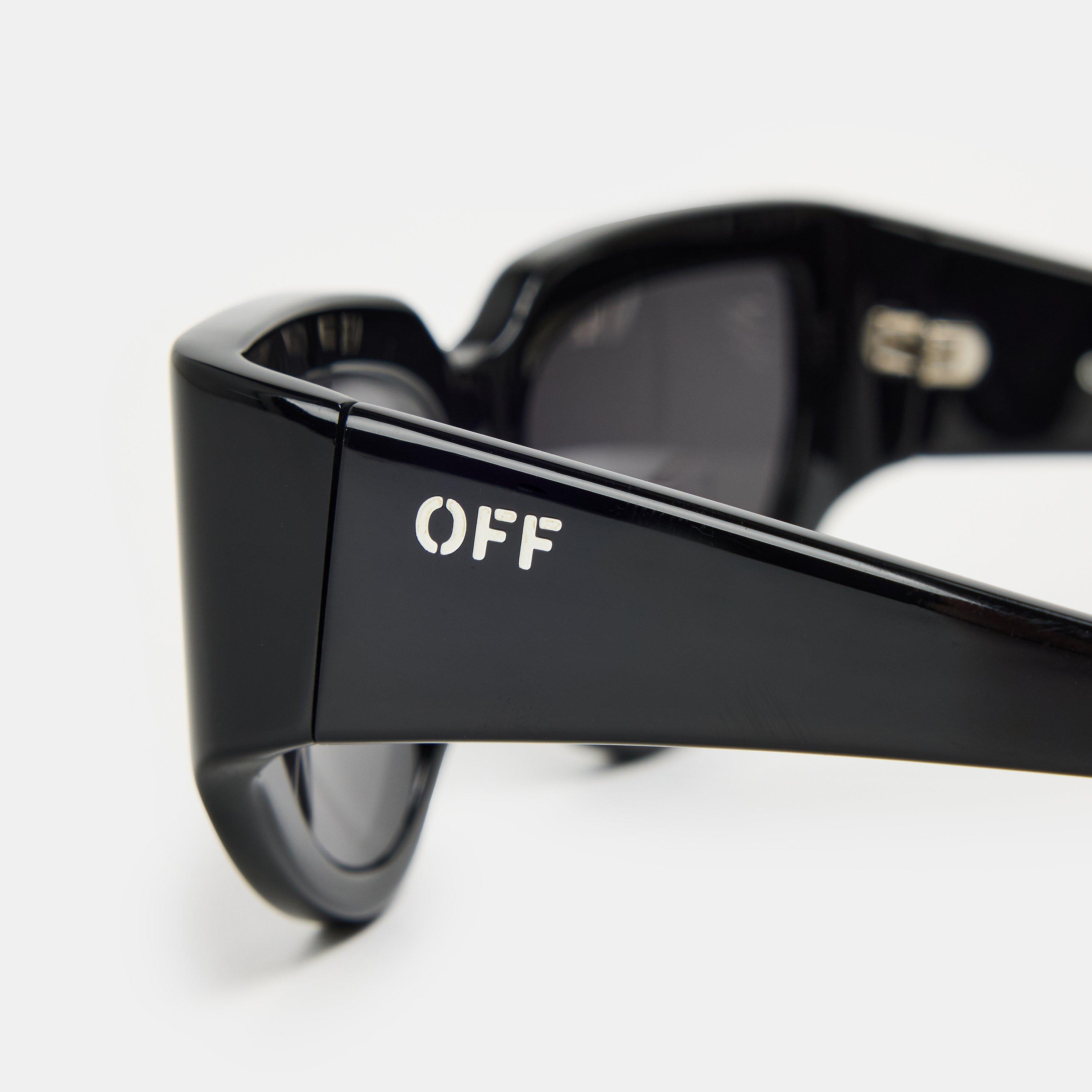 Noir/Gris foncé - Off White - Seward Cat Eye Sunglasses - 4