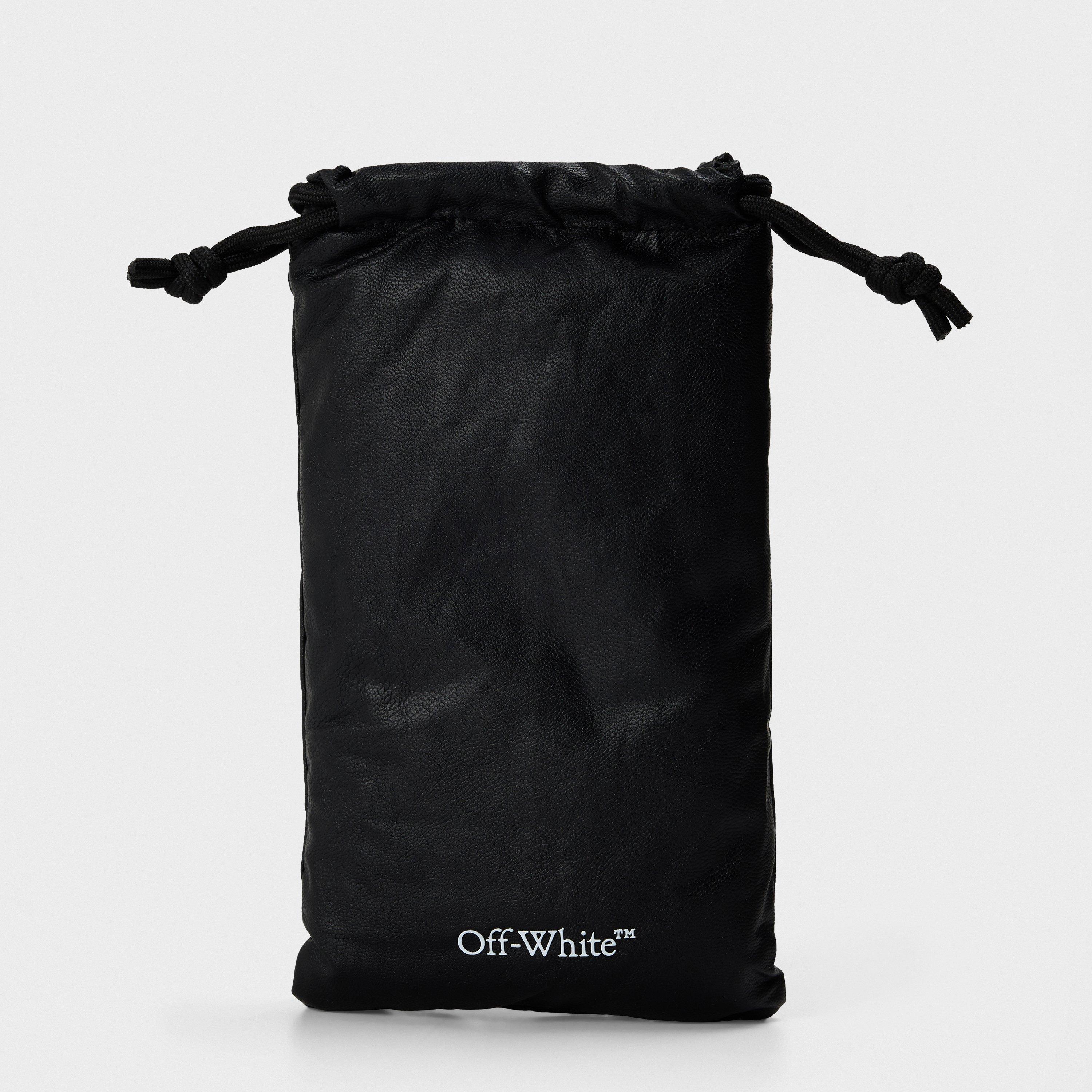 Noir/Gris foncé - Off White - Seward Cat Eye Sunglasses - 5