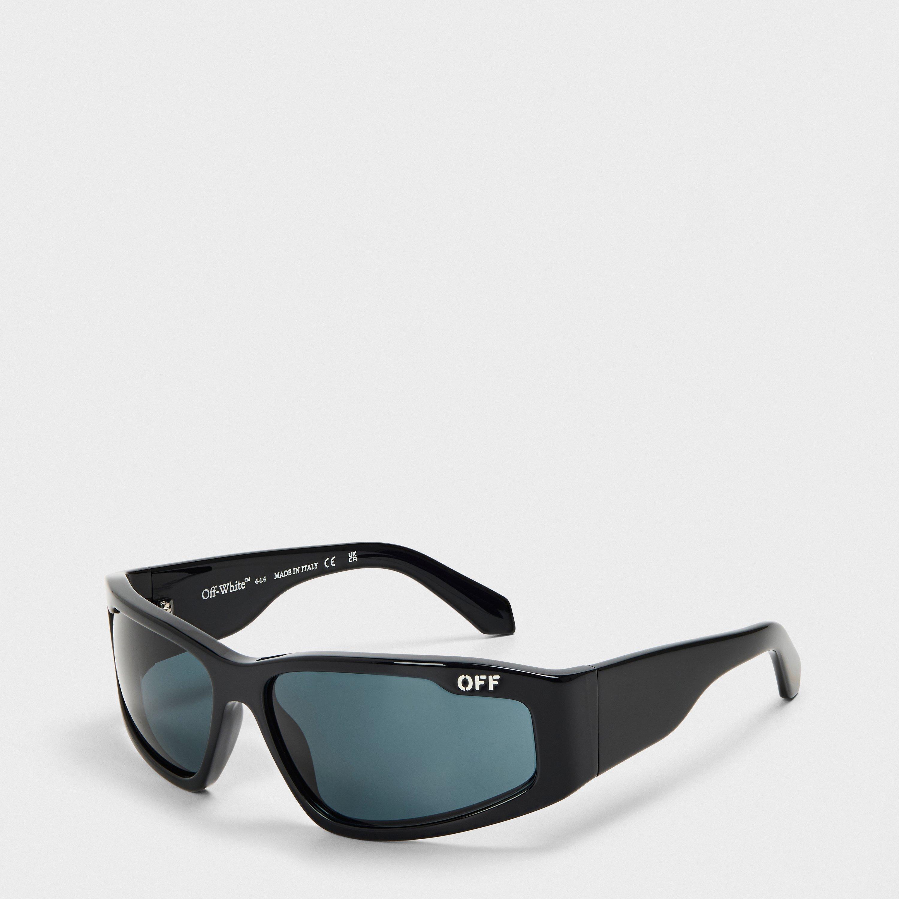 Off White Unisex Kimball Rectangle Style Sunglasses