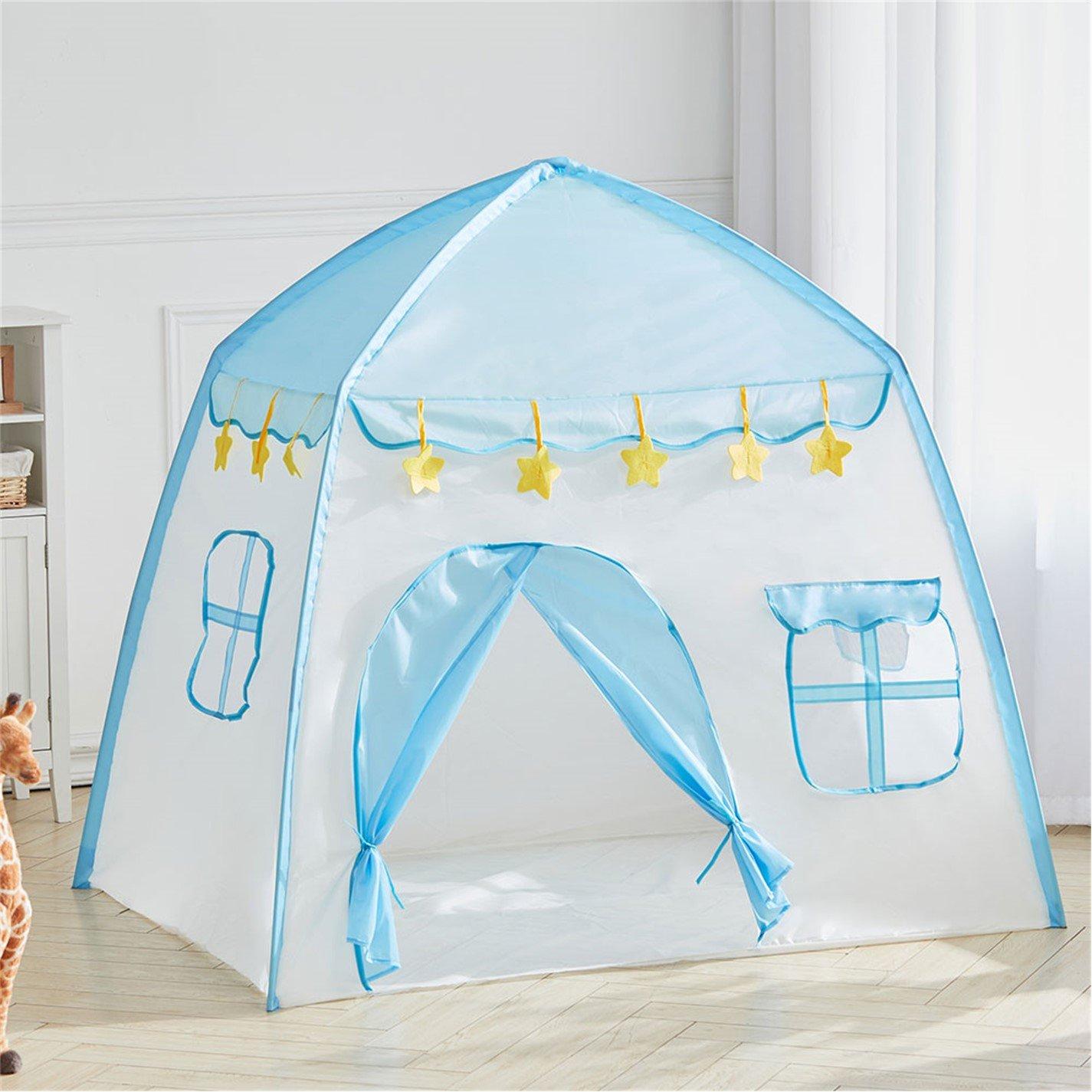 Blue - KIDKID - Childrens Castle Play Tent - 3