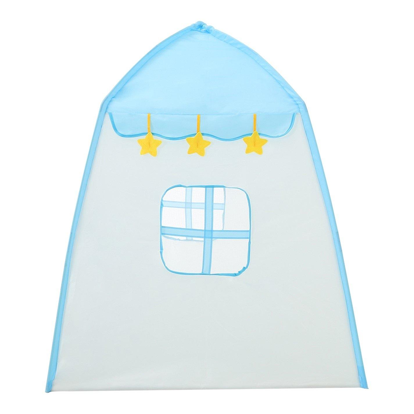Blue - KIDKID - Childrens Castle Play Tent - 6