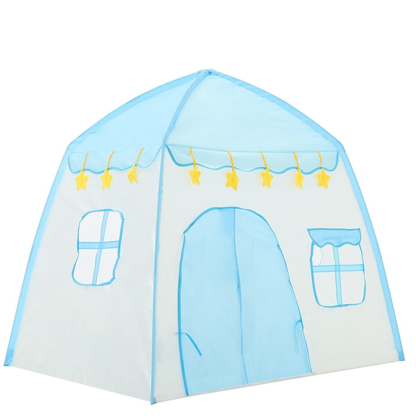 Blue - KIDKID - Childrens Castle Play Tent - 7