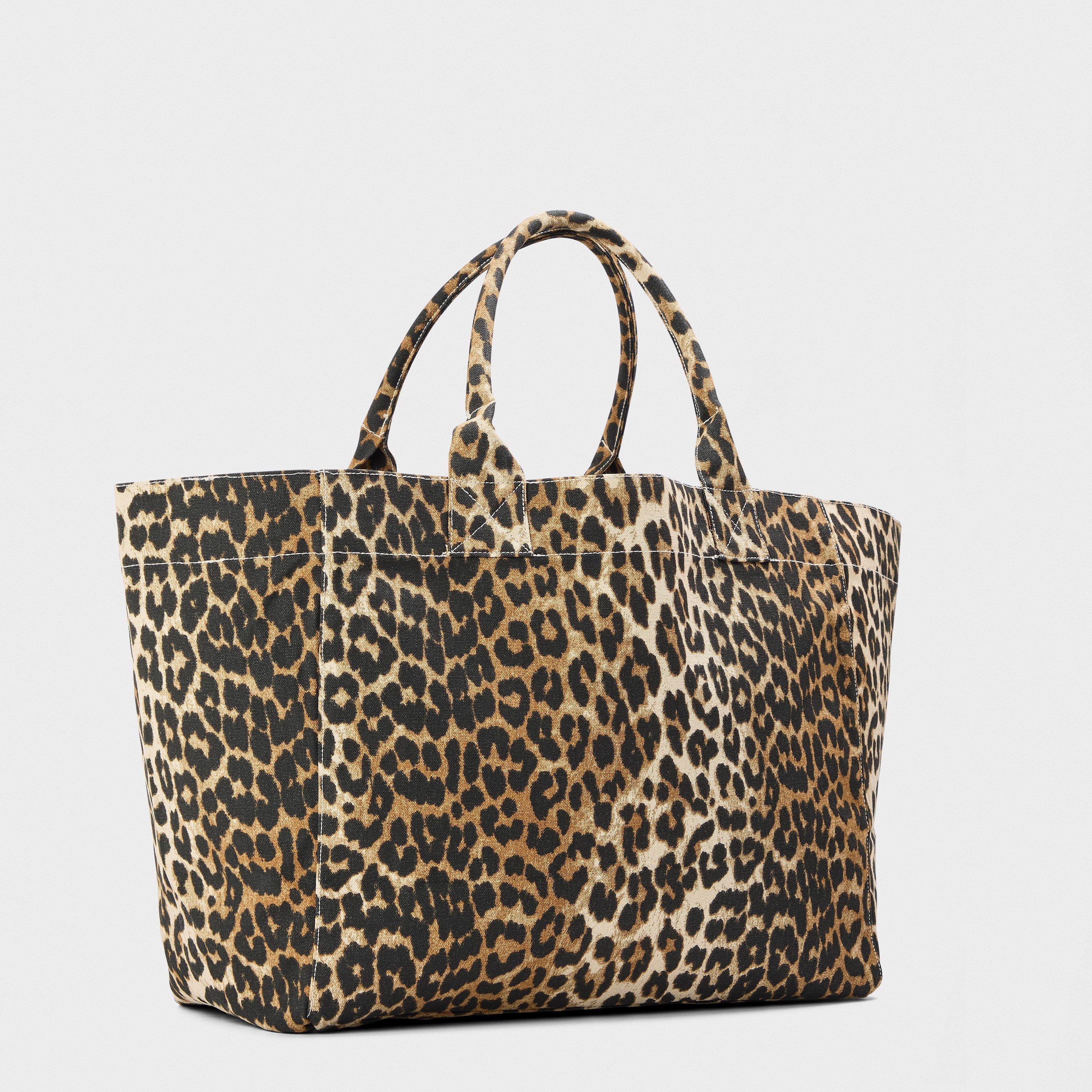 Leopard - Ganni - Ganni Shopper XXL Pr Ld61 - 2