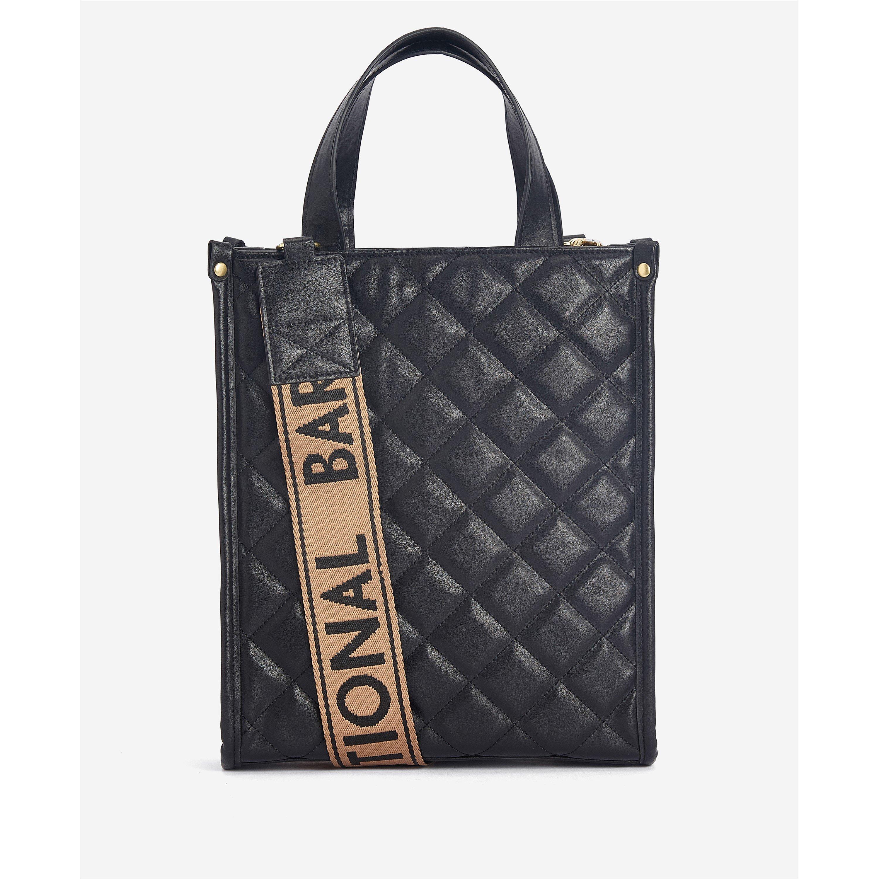 Black - Barbour International - Women's Fenchurch Quilted Tote Bag - 3
