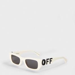 Off White Unisex Hays Square Frame Sunglasses