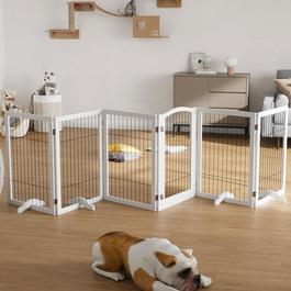 KIDKID PET Freestanding Wooden Pet or Kid Playpen