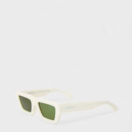 Off White Unisex Rectangle Sunglasses, Rectangle Design