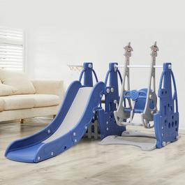 KIDKID 3-in-1 Blue Ocean Ship Playset