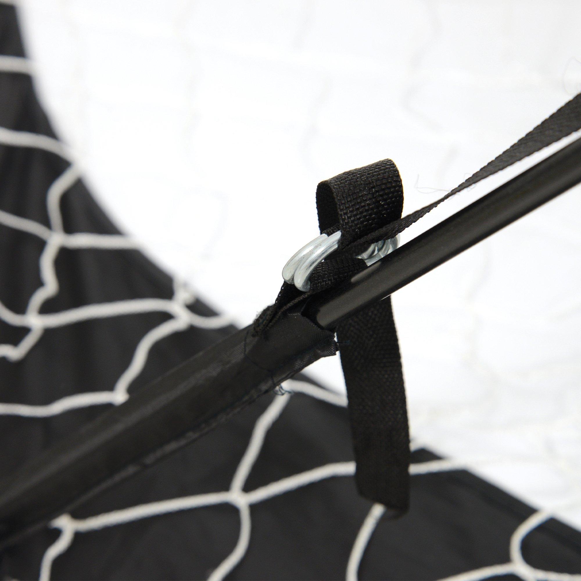 Black - Kickmaster - Kickmaster Large Quick Up Goal & Target Shot - 9