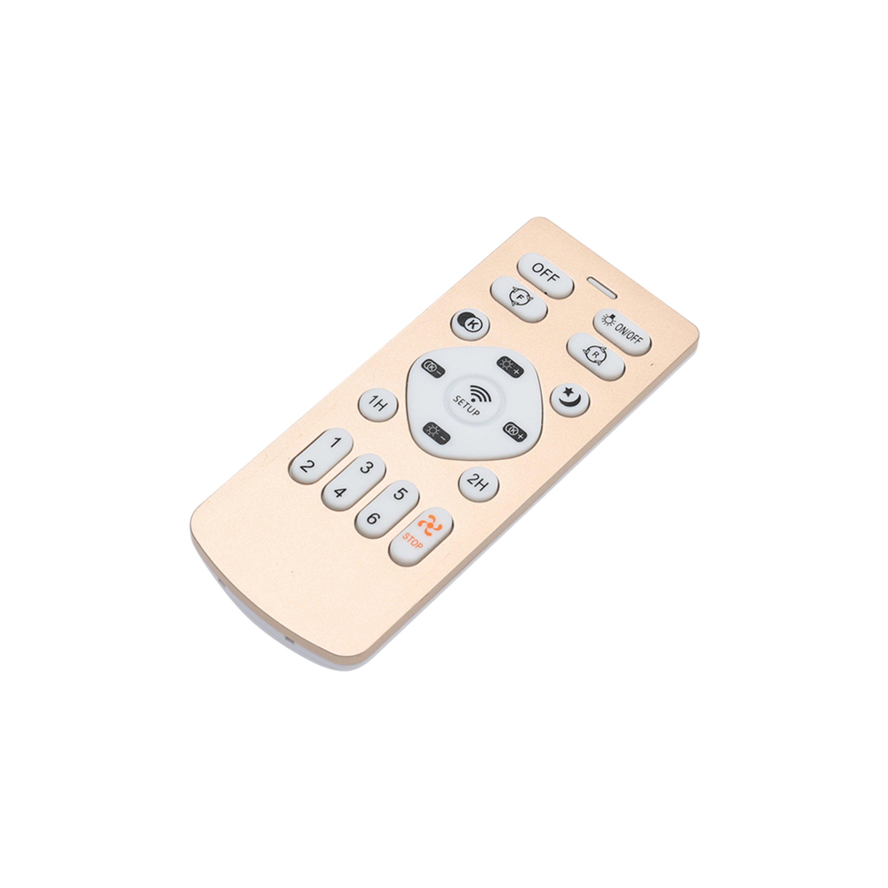 White - Kabinet UK - Flower Shape LED Ceiling Fan Light - 5