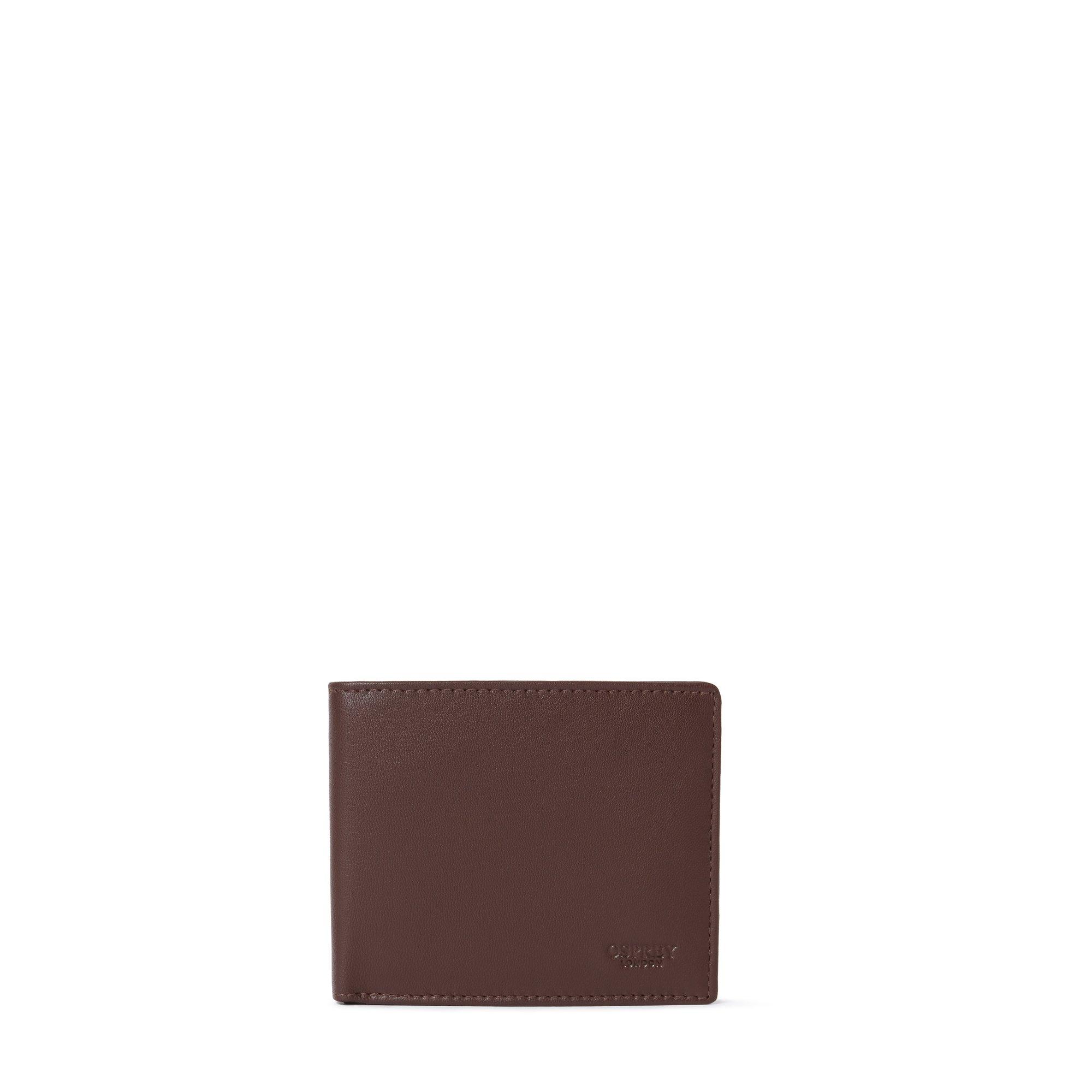 Osprey London Men's Osprey Wesley Wallet - Choc