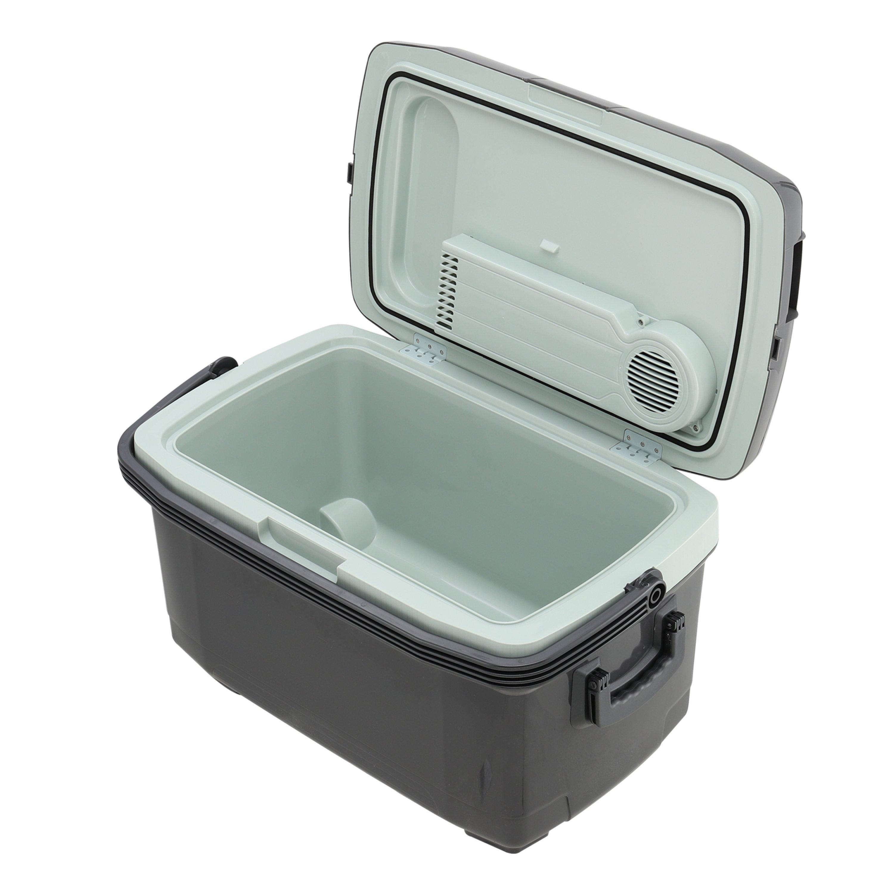Grey - Kabinet UK - 45L Electric Coolbox for Cars Vans - 2