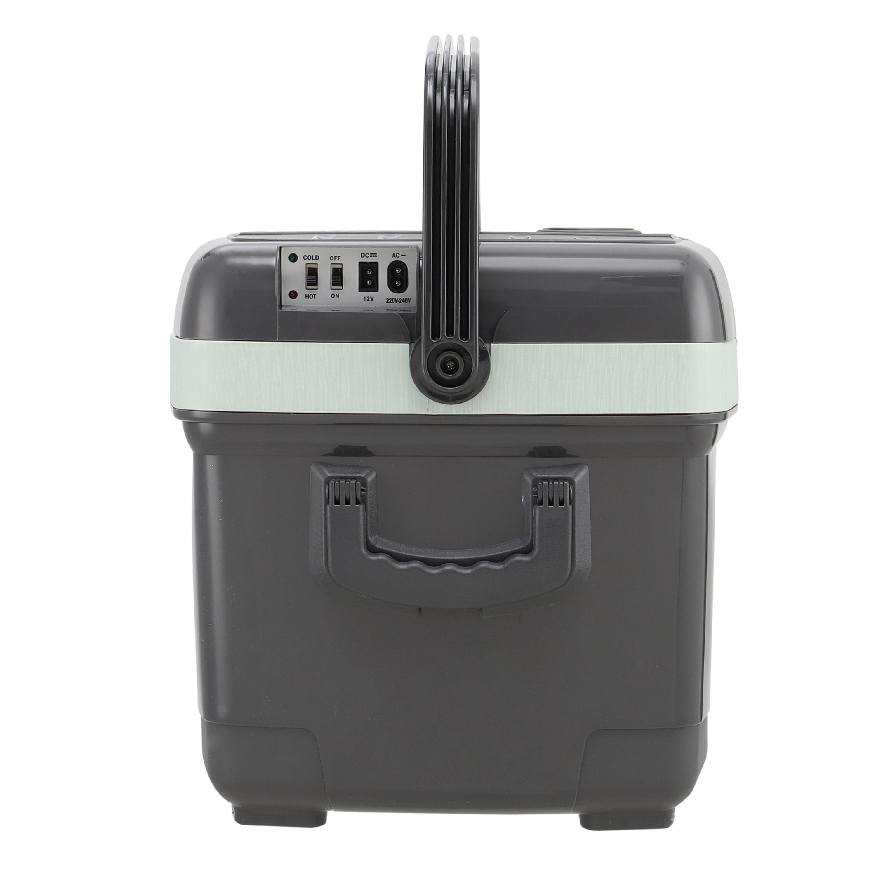 Grey - Kabinet UK - 45L Electric Coolbox for Cars Vans - 3
