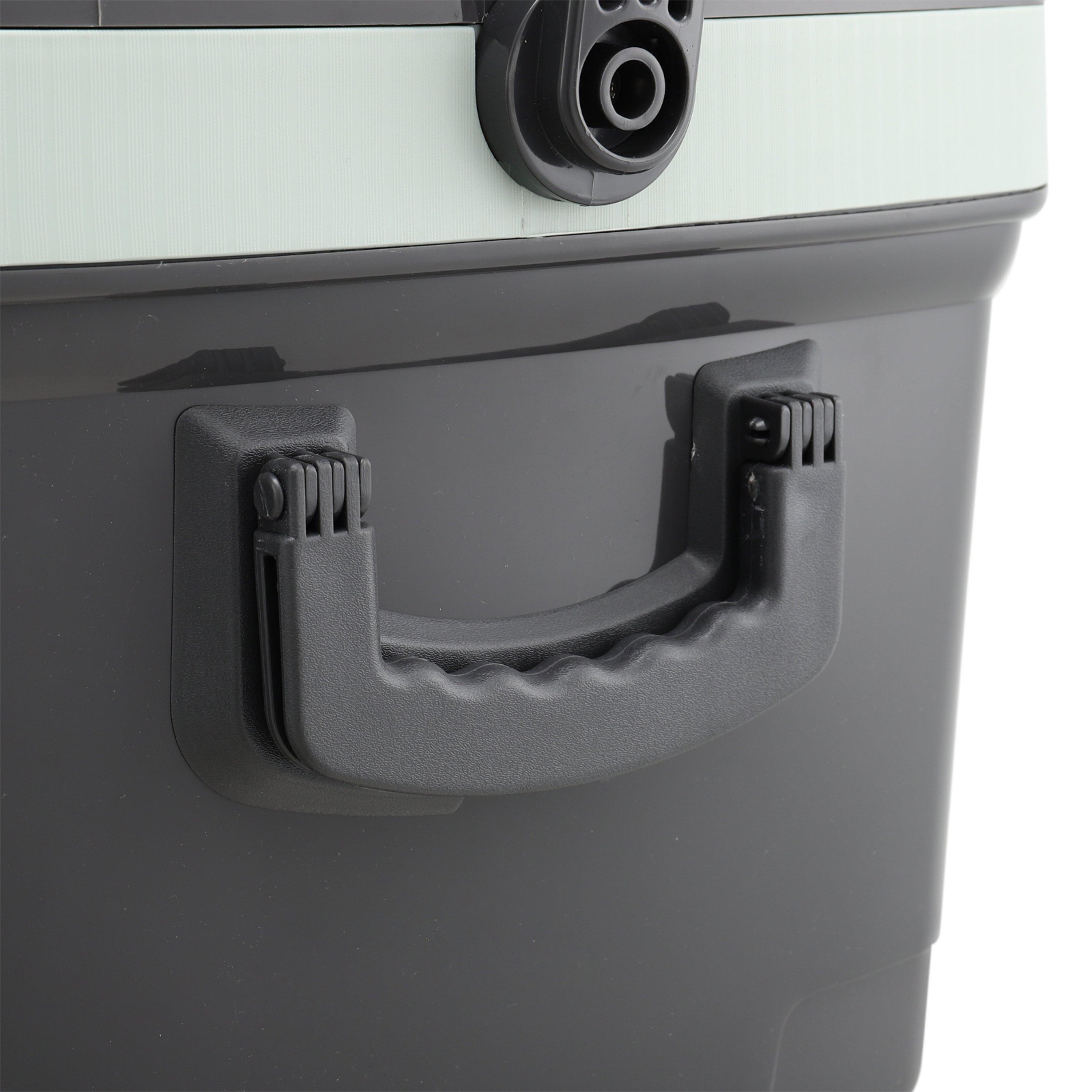 Grey - Kabinet UK - 45L Electric Coolbox for Cars Vans - 7