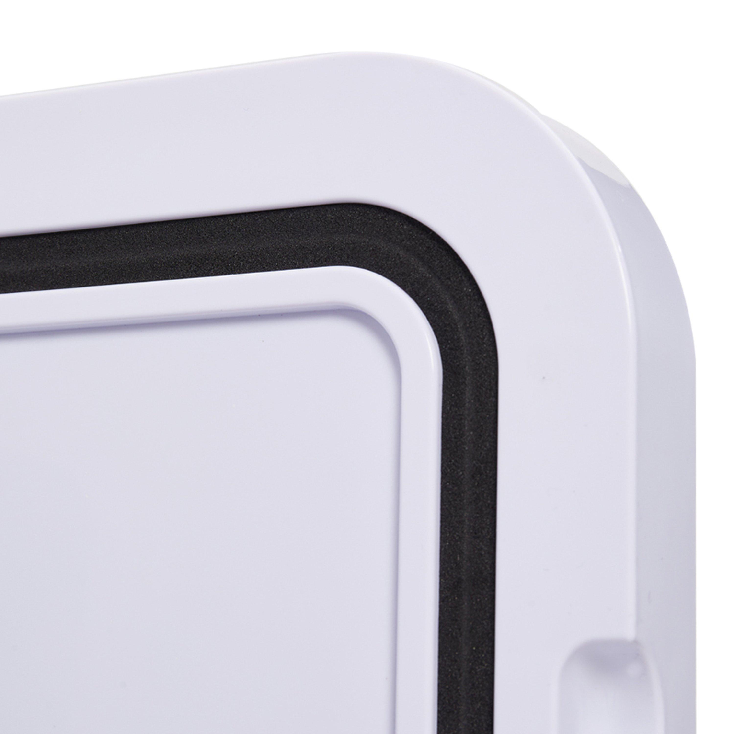 White - Kabinet UK - White 18L Dual-Use Mini Refrigerator - 5