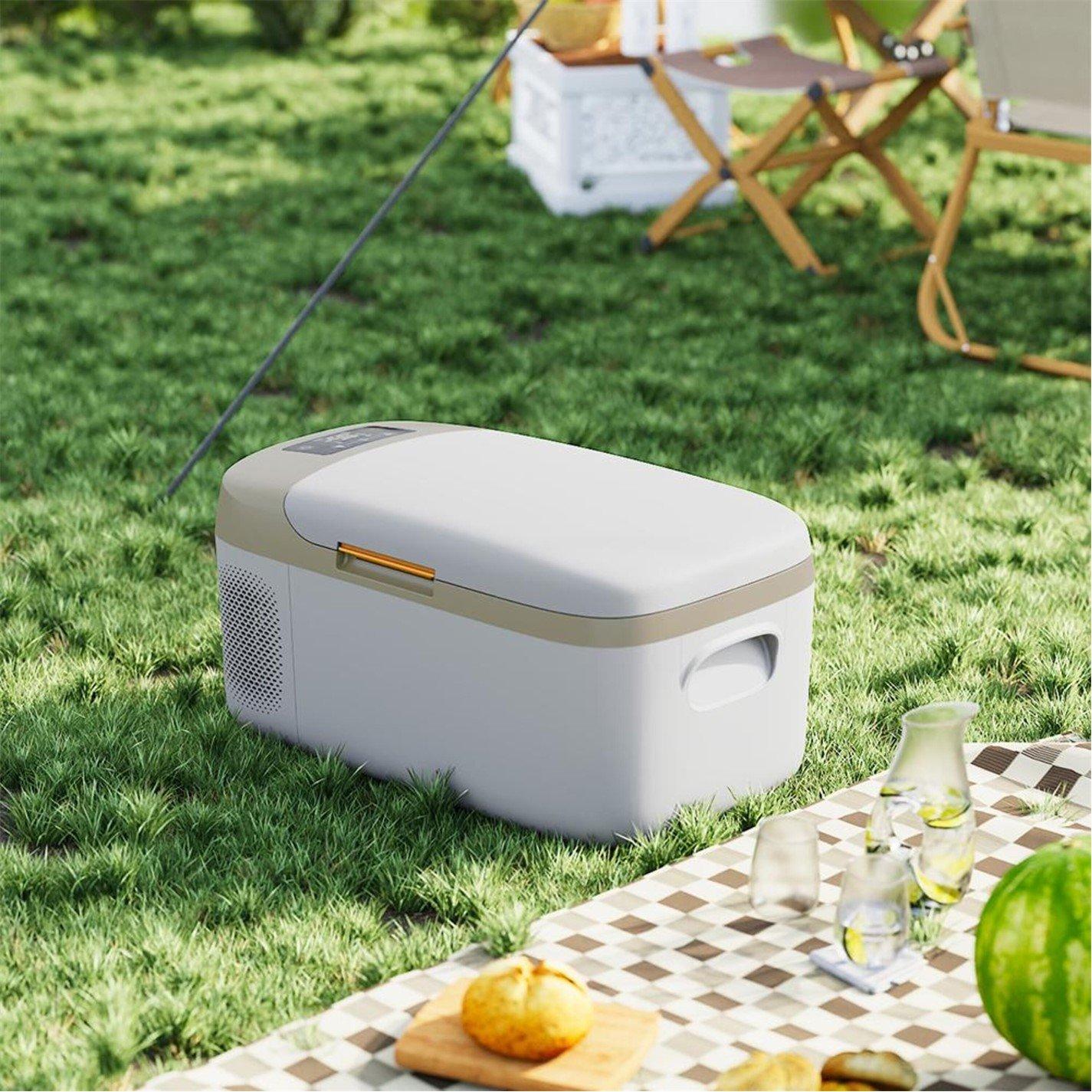 Whitegreen - Kabinet UK - 16L Portable Car Refrigerator with Display - 2
