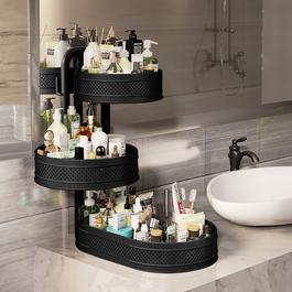 LIFE IDEAS Kitchen Rotating Spice Rack Desktop Storage Shelf