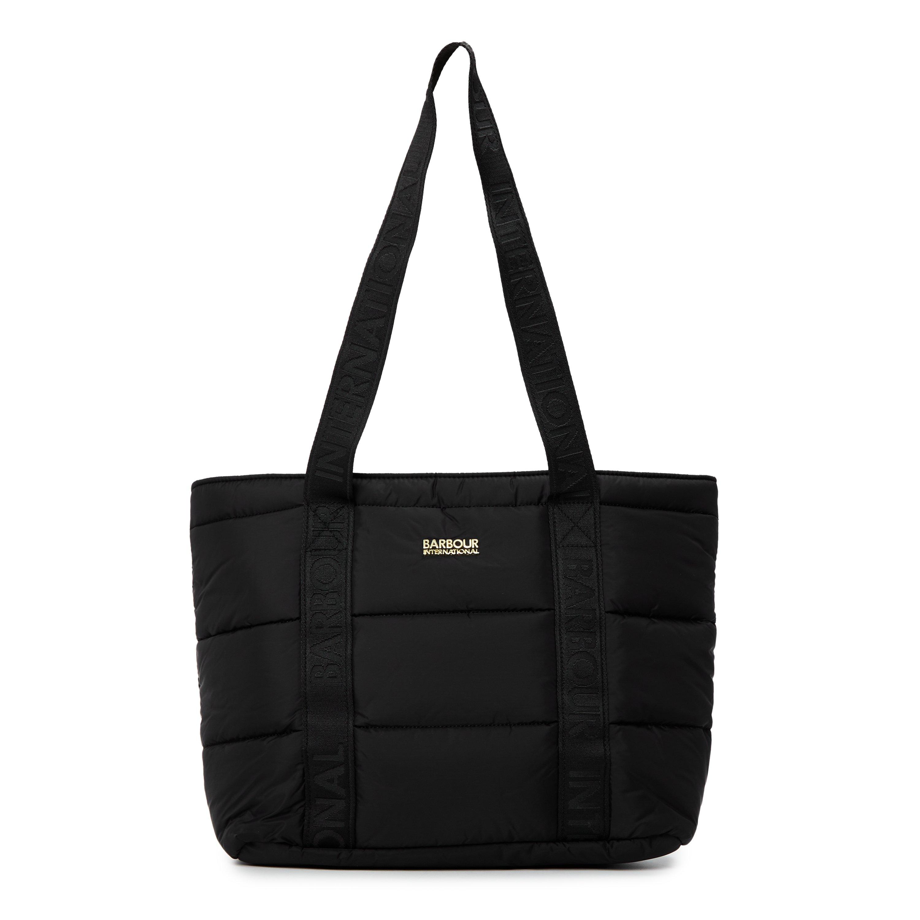 Barbour International Monaco Quilted Tote Bag - Black