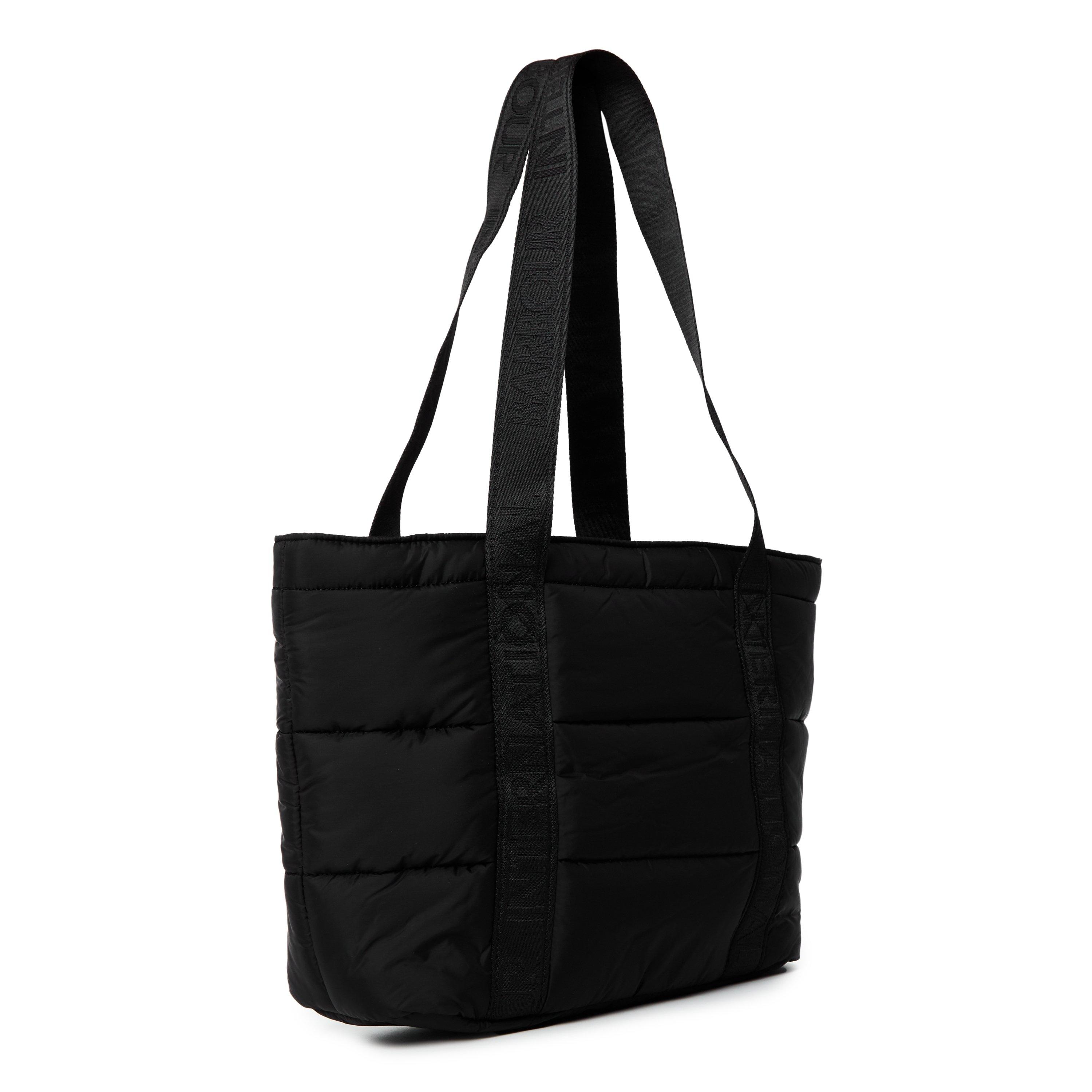 Black - Barbour International - Monaco Quilted Tote Bag - 2
