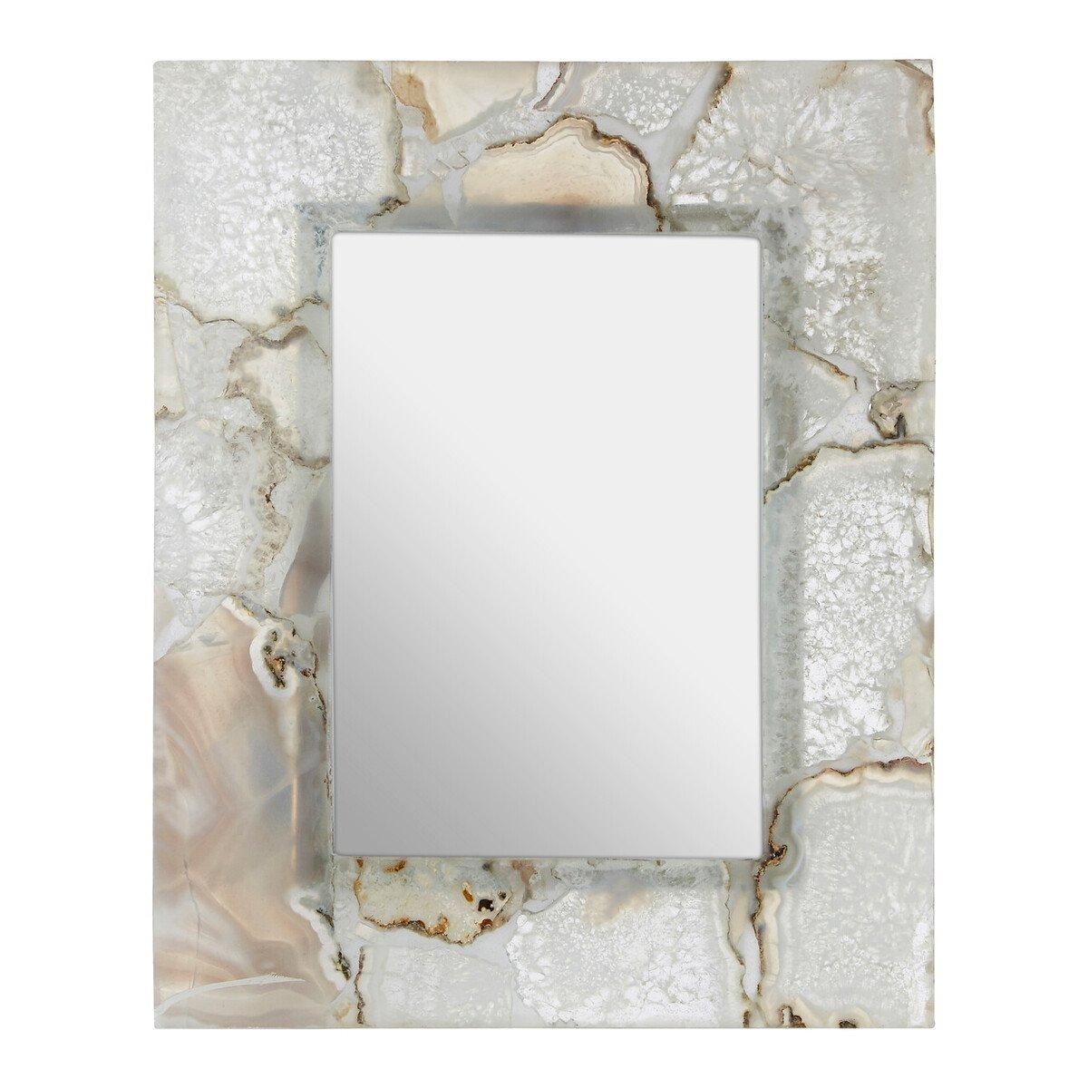 Fifty Five South  Bowerbird Agate 5In X 7In Photo Frame White - 26 x 20 x
