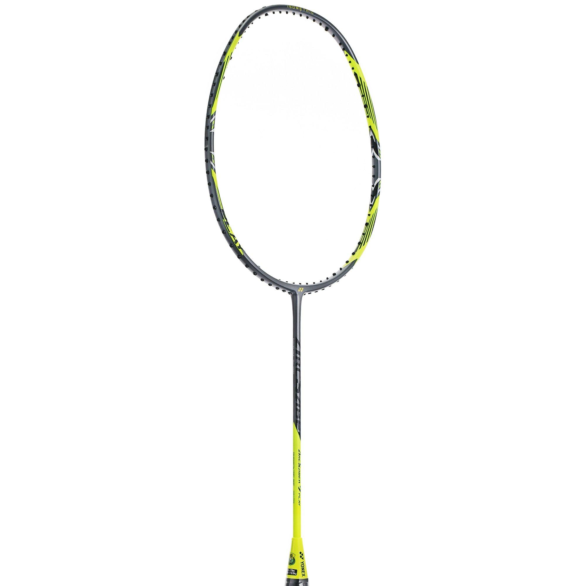 Grey/Yellow - Yonex - Arcsaber 7 Play Badminton Racket - 2