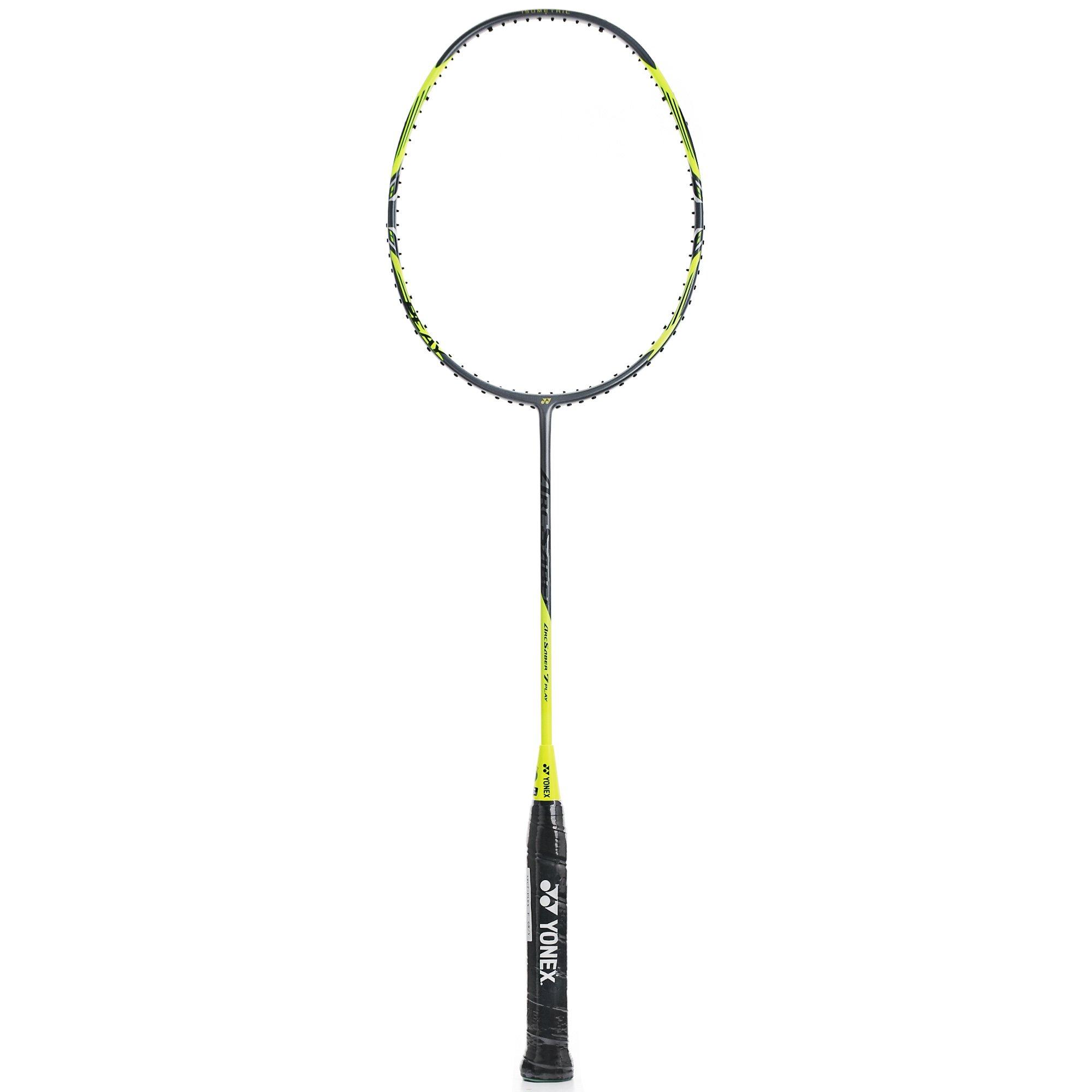 Grey/Yellow - Yonex - Arcsaber 7 Play Badminton Racket - 5
