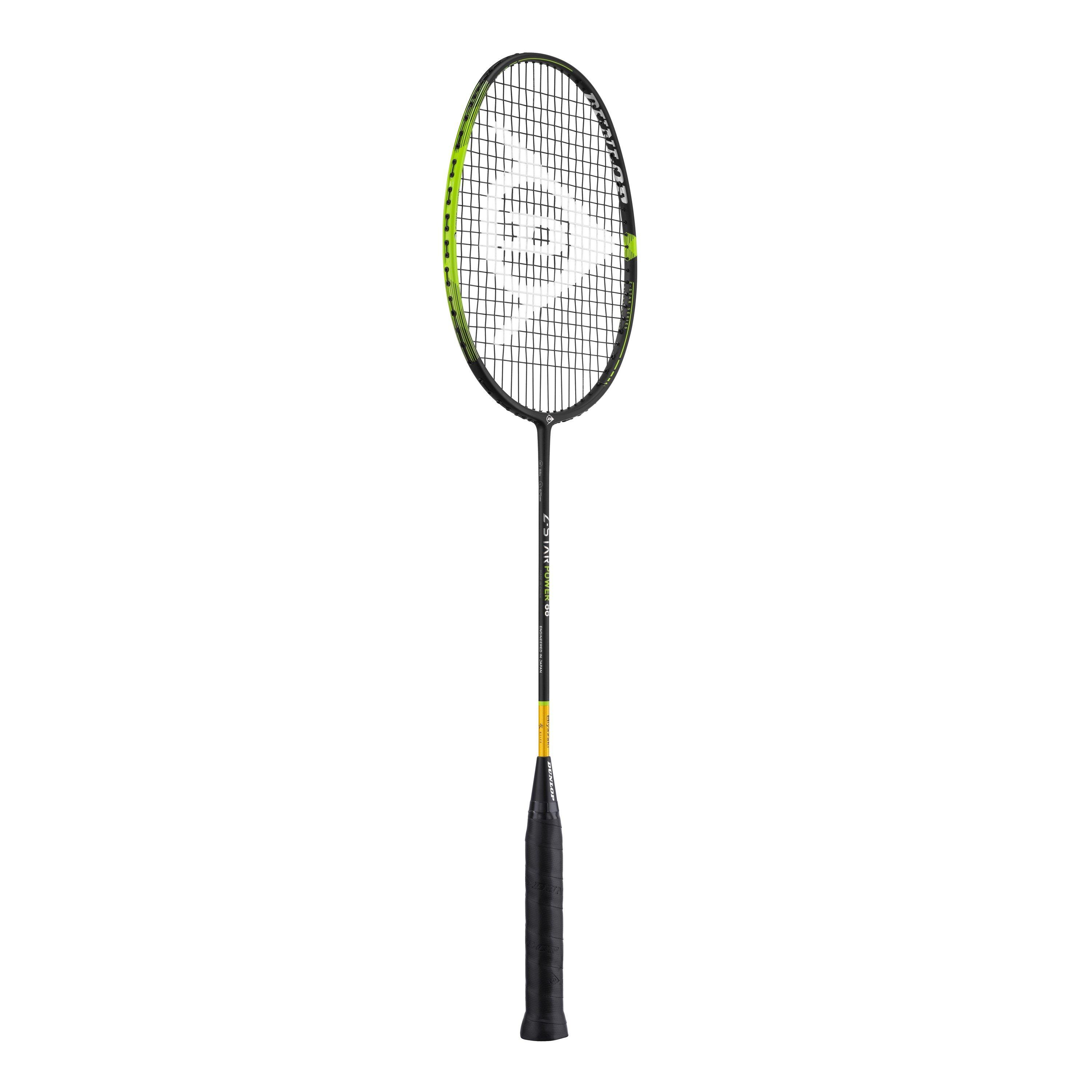 Black/Green - Dunlop - Z Star Power 88 Badminton Rackets - 2