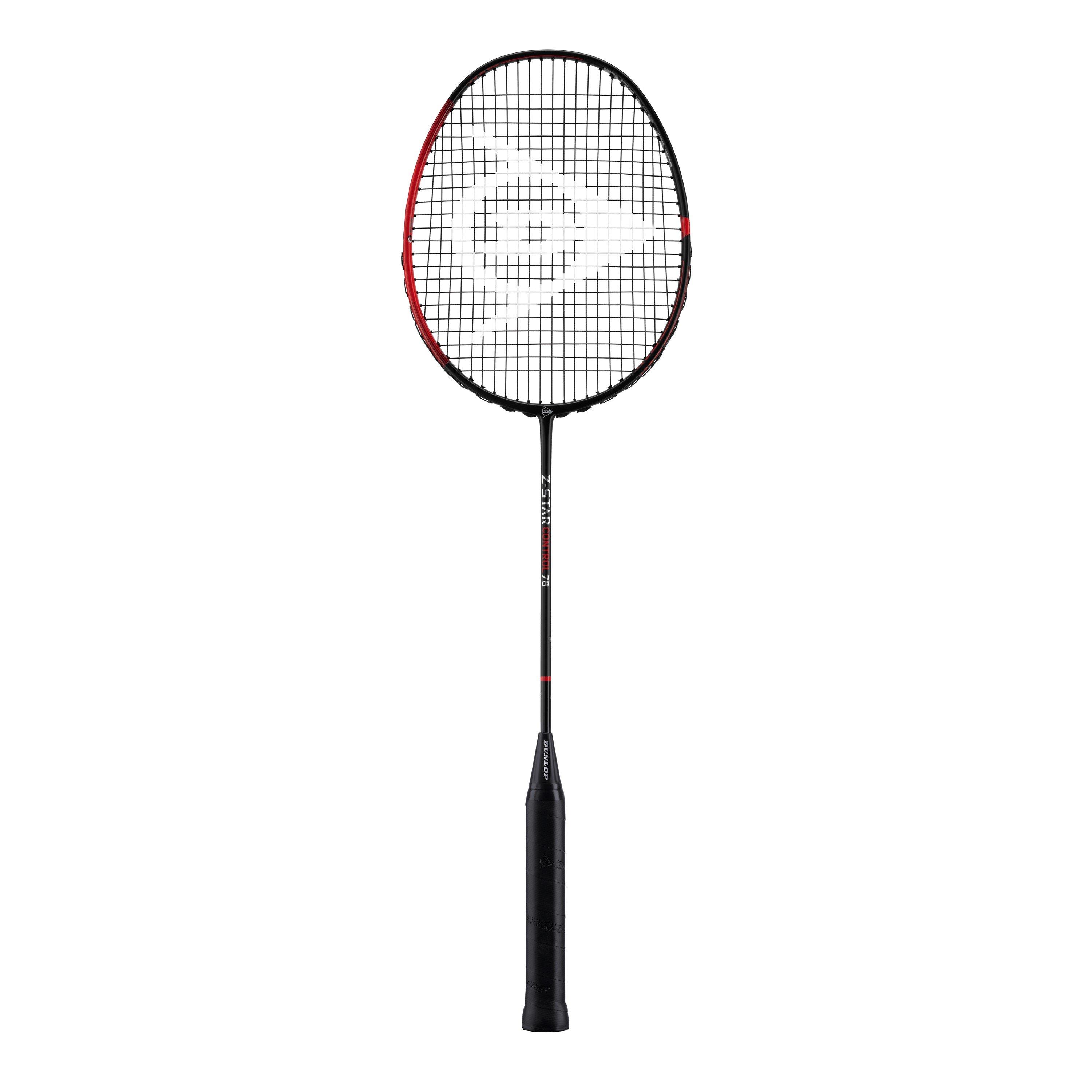 Black/Red - Dunlop - Z Star Control 78 Badminton Rackets