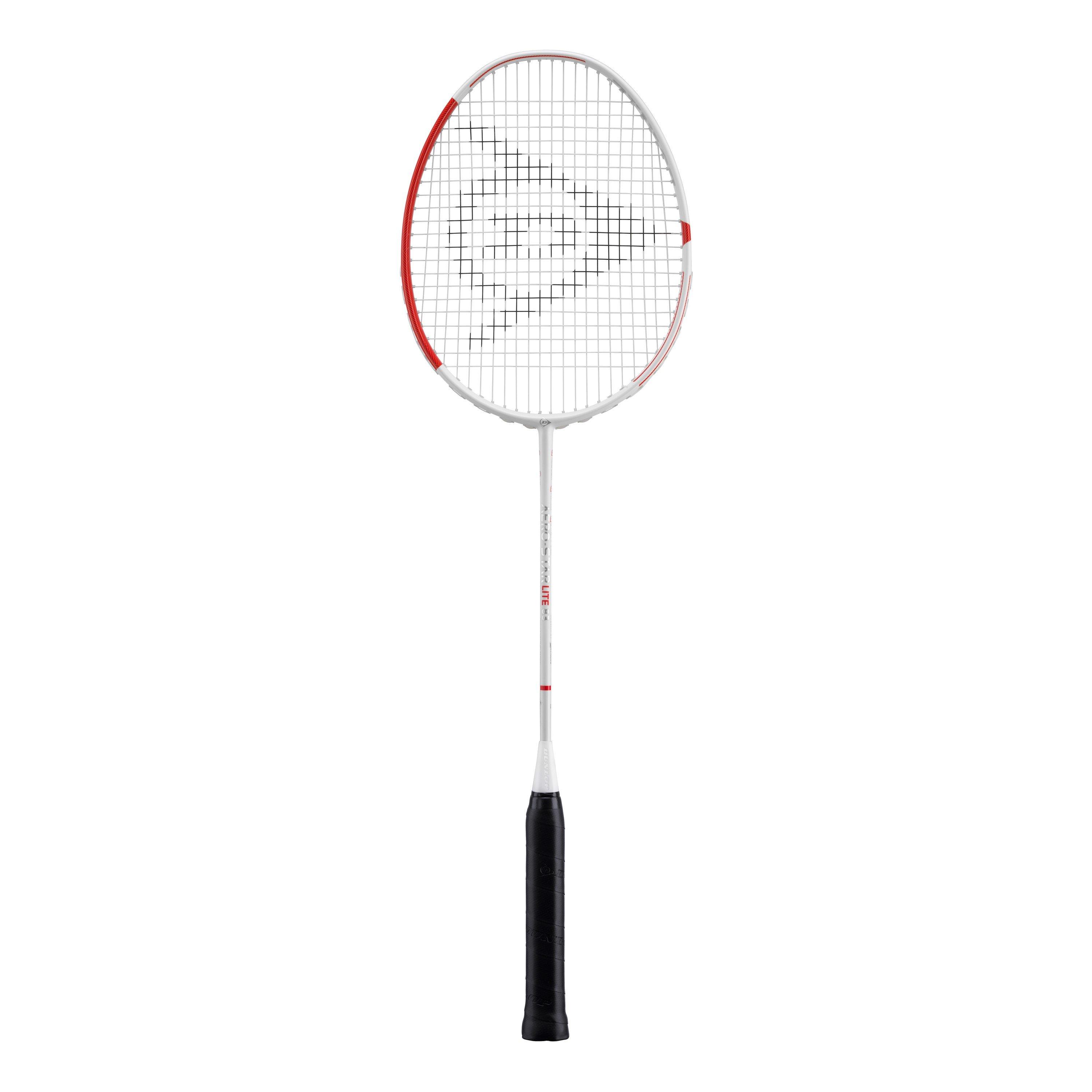 Dunlop  Aero Star Lite Badminton Rackets - White/Orange