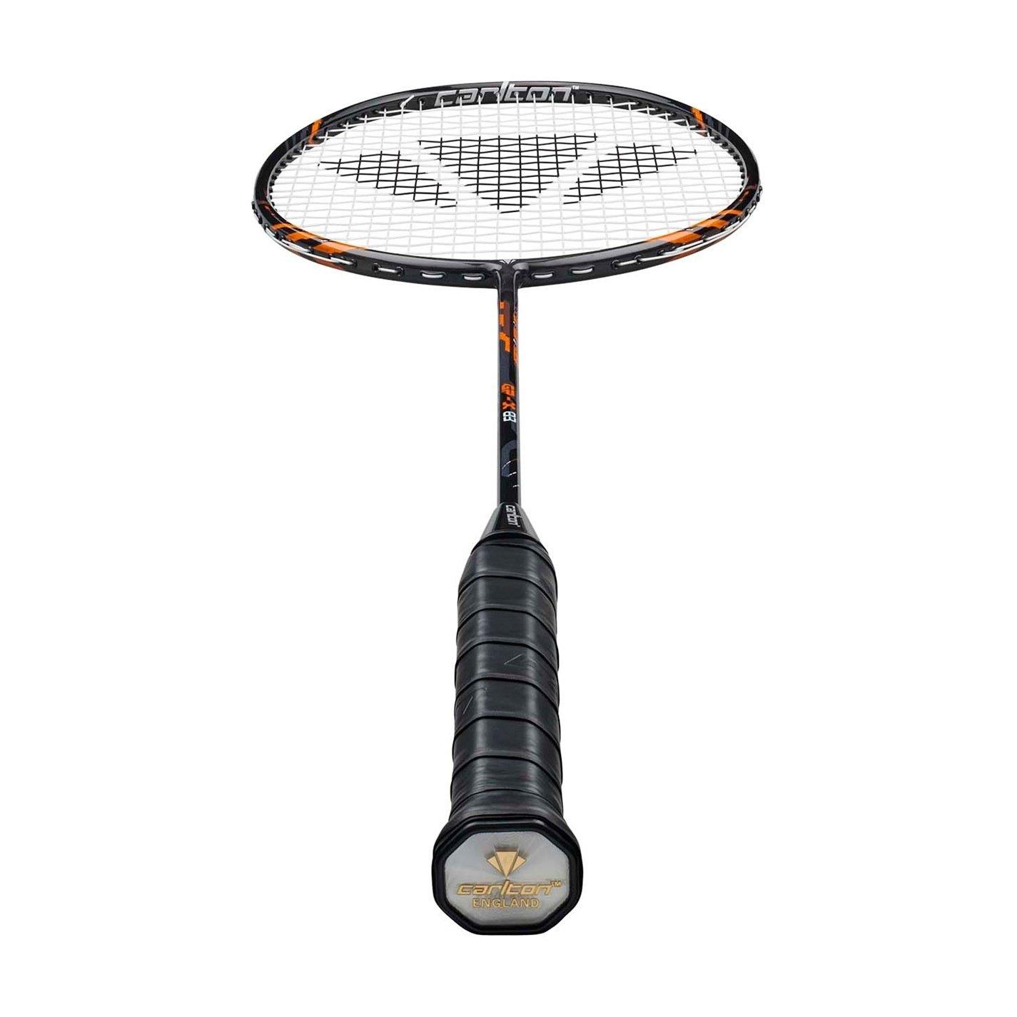 Sort/Orange - Dunlop - Carlton GPX - 83 Adults Badminton Rackets - 2