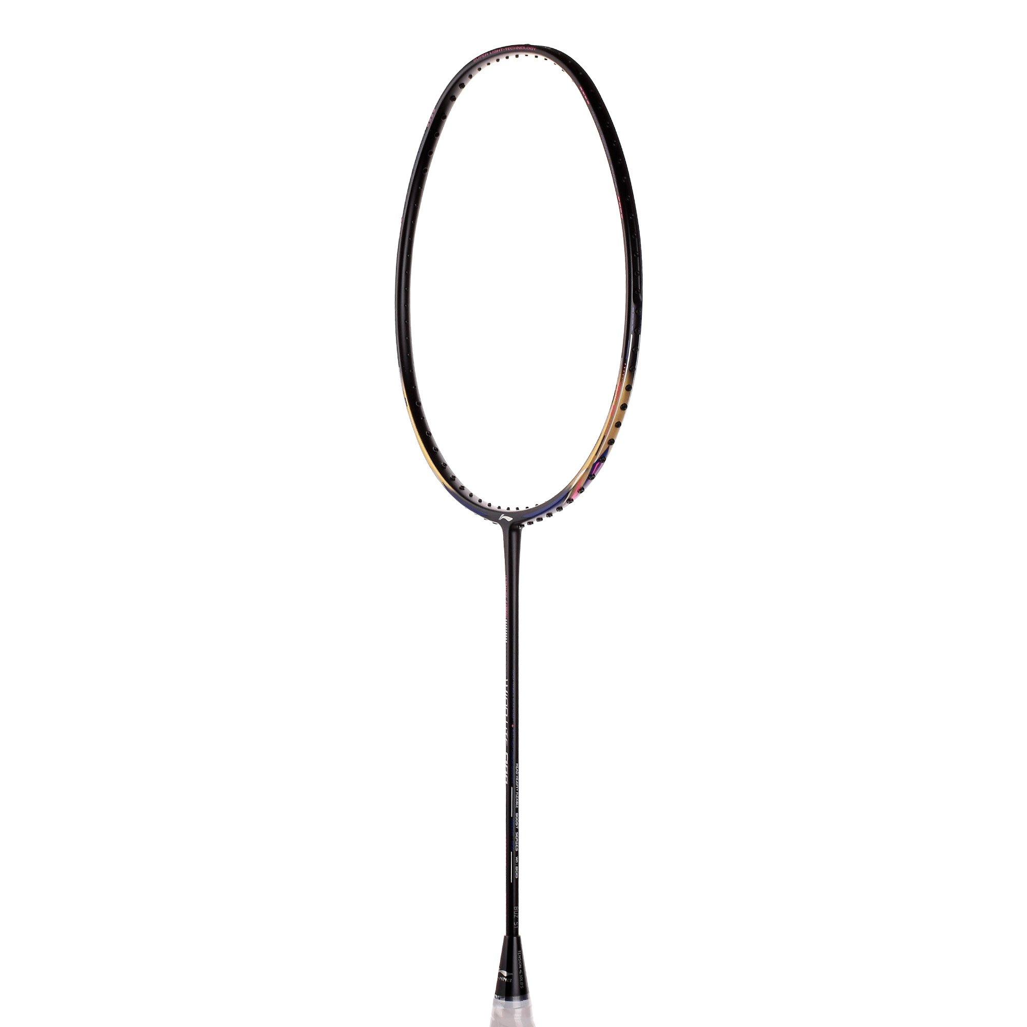 Black/Gold - Li Ning - Wind Lite 900 Badminton Racket - 3
