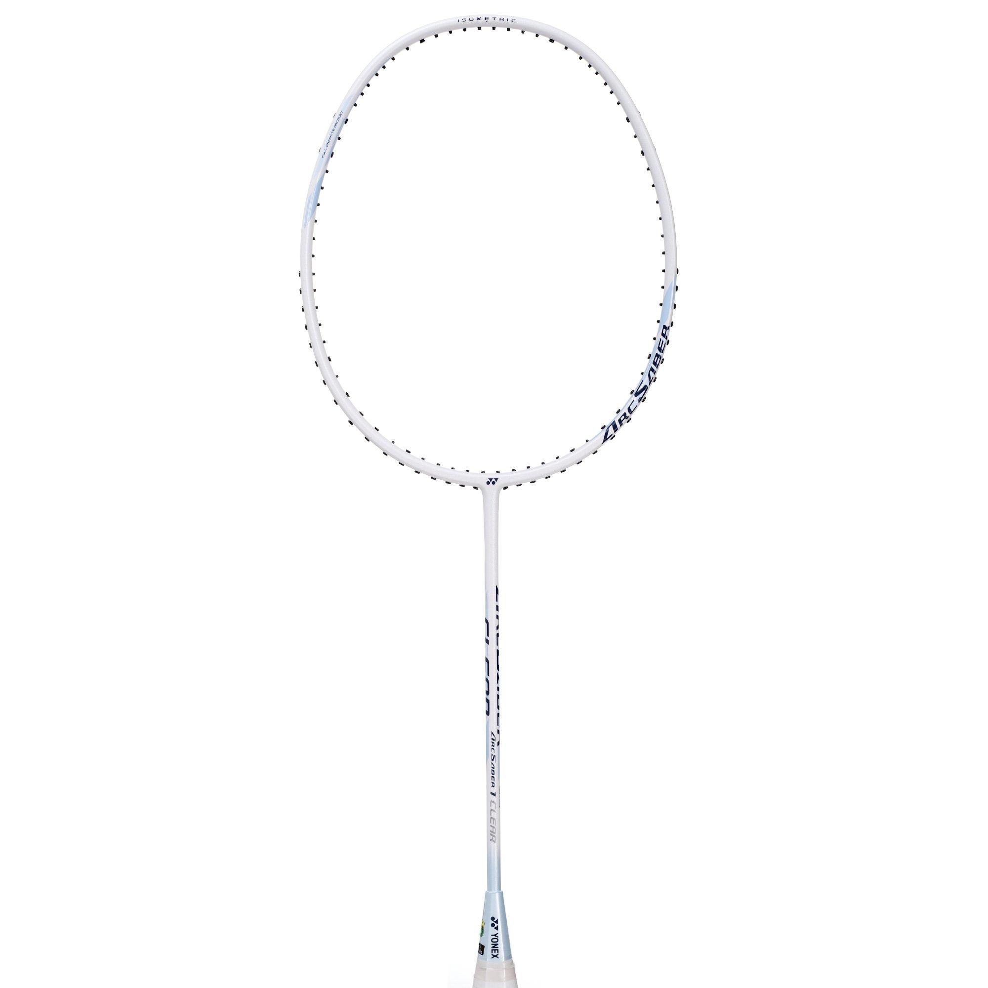 White/Blue - Yonex - Arcsaber 1 Clear Graphite Badminton Racket