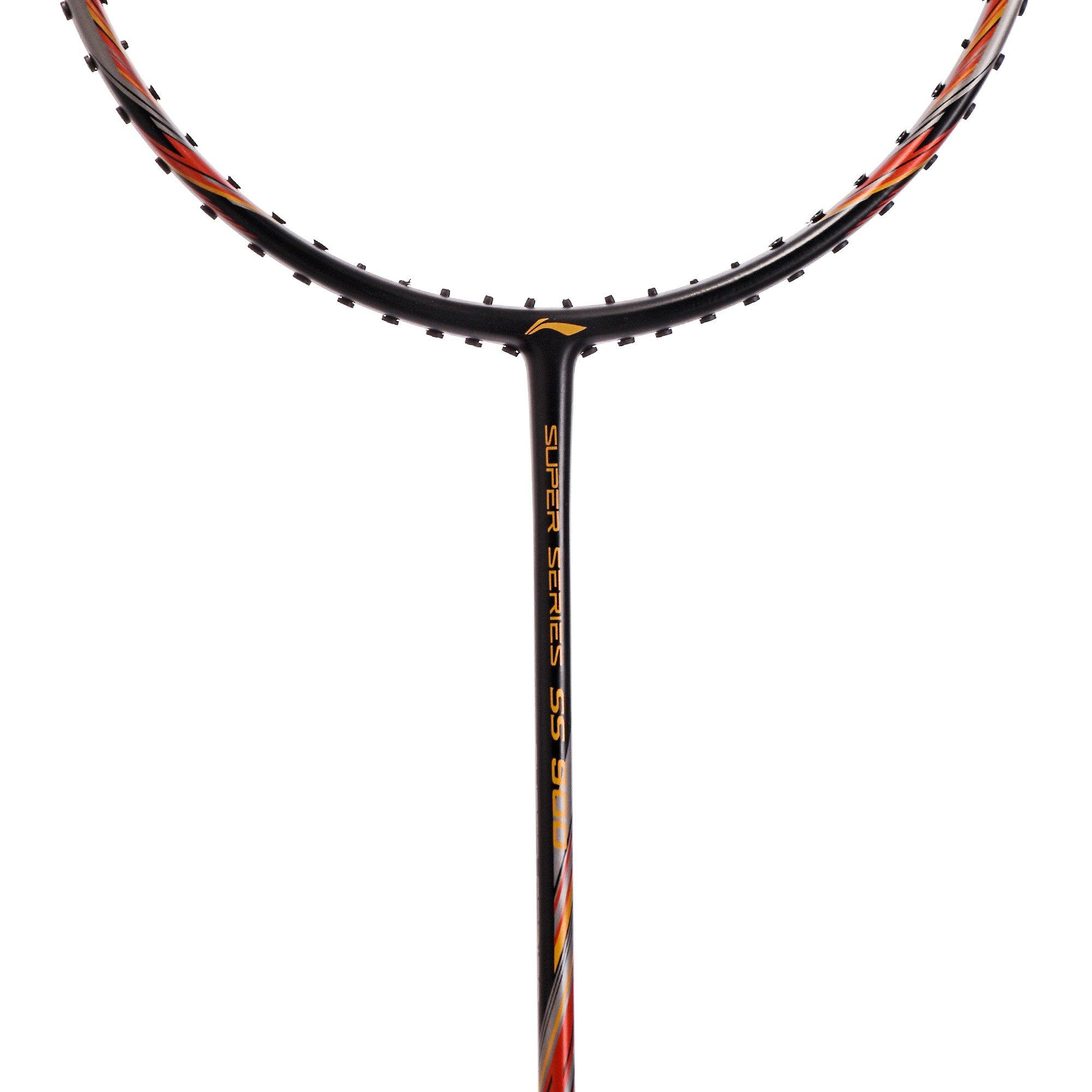 Black/Red - Li Ning - Li Super Series SS 900 Badminton Racket - 4