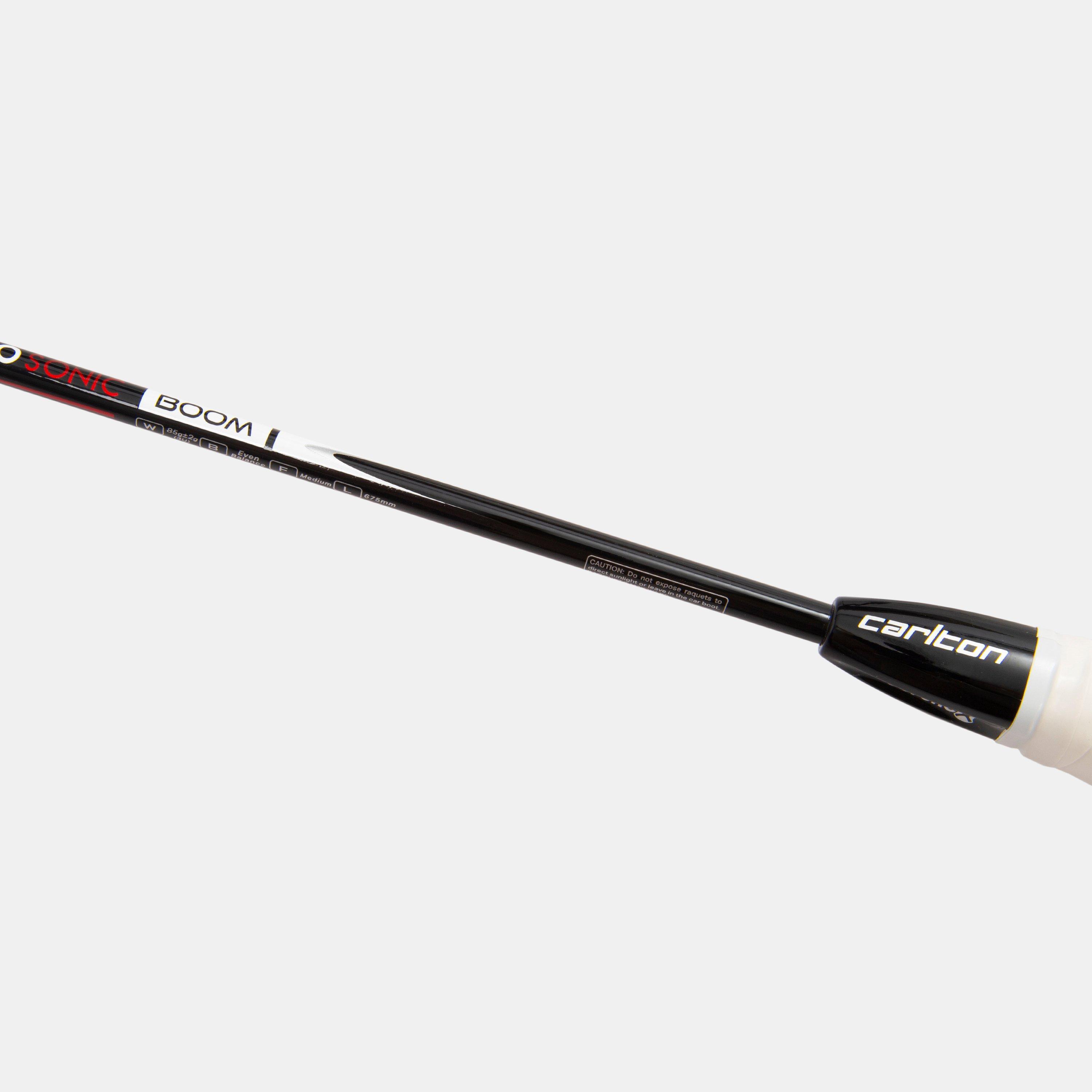 Red/Black - Carlton - Aero Boom Badminton Racket - 3